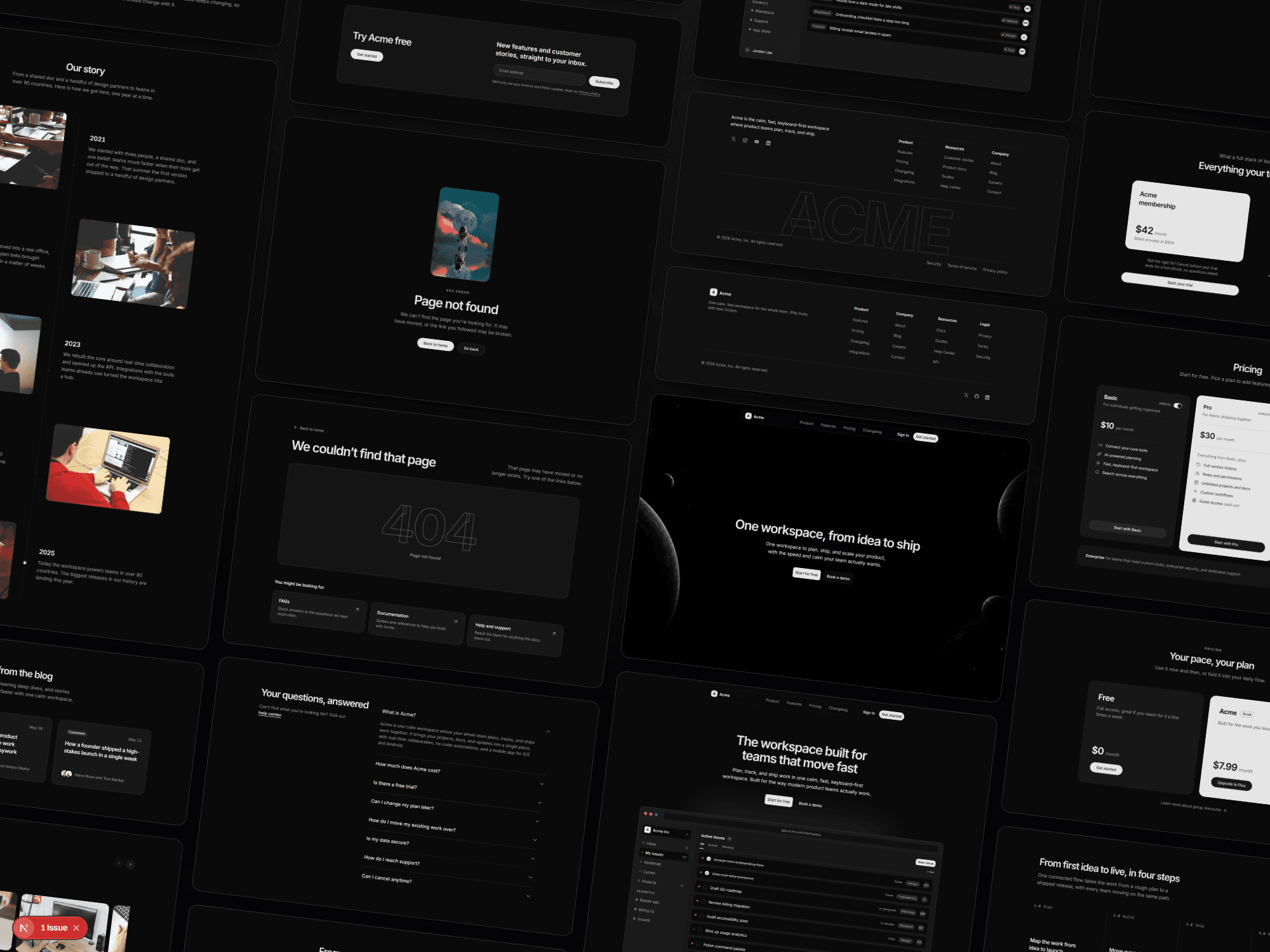 Modern SaaS collection