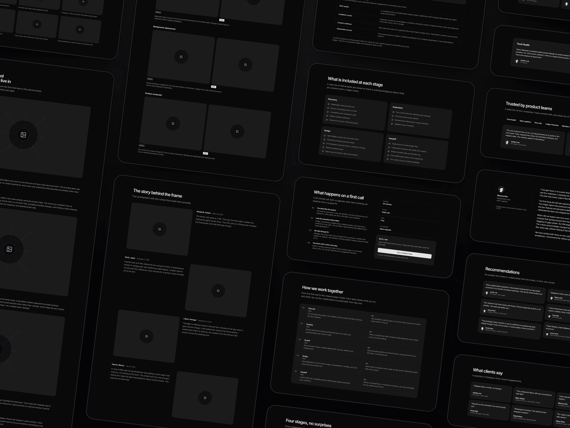 Portfolio preview