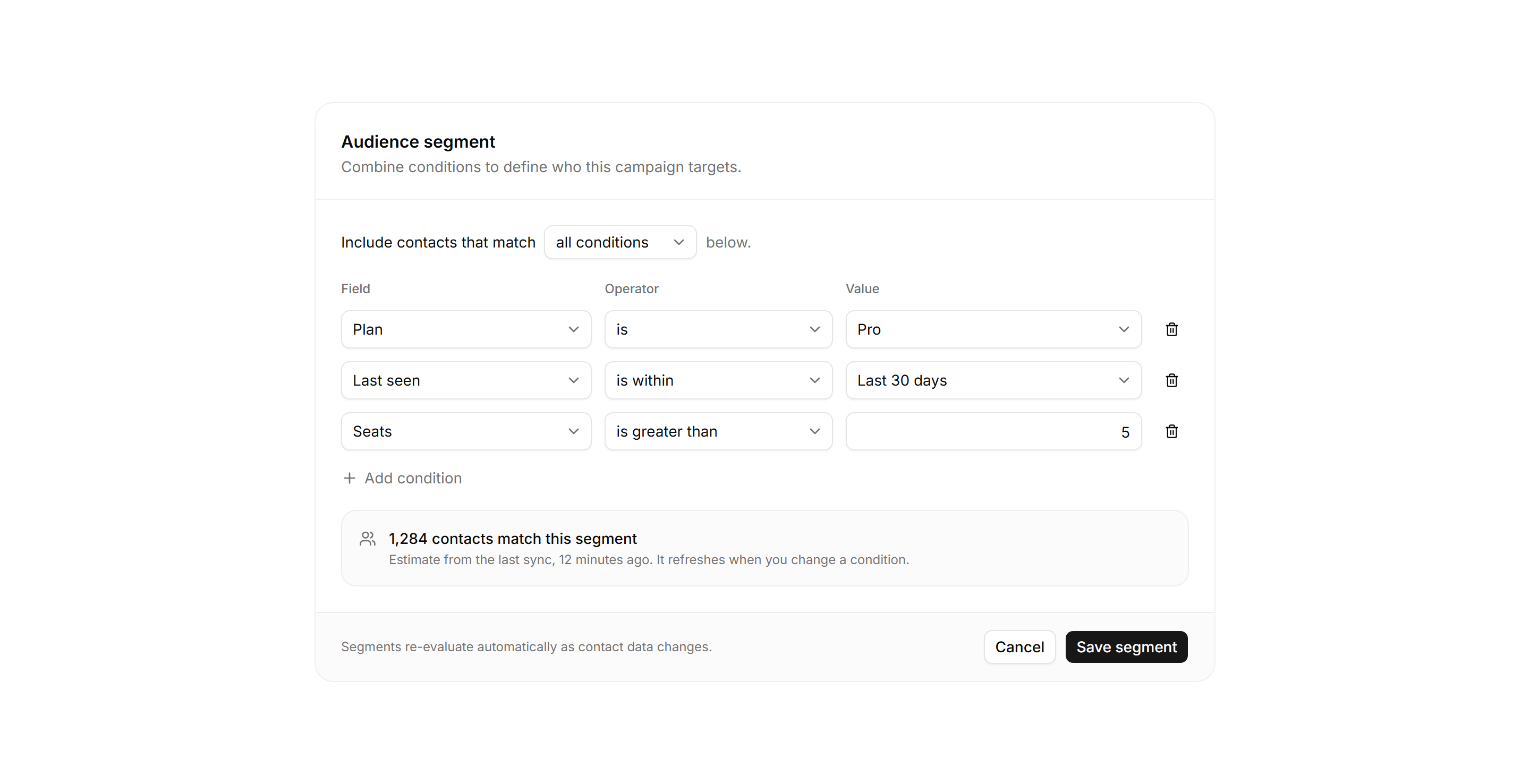 Application Form: Query Builder Form