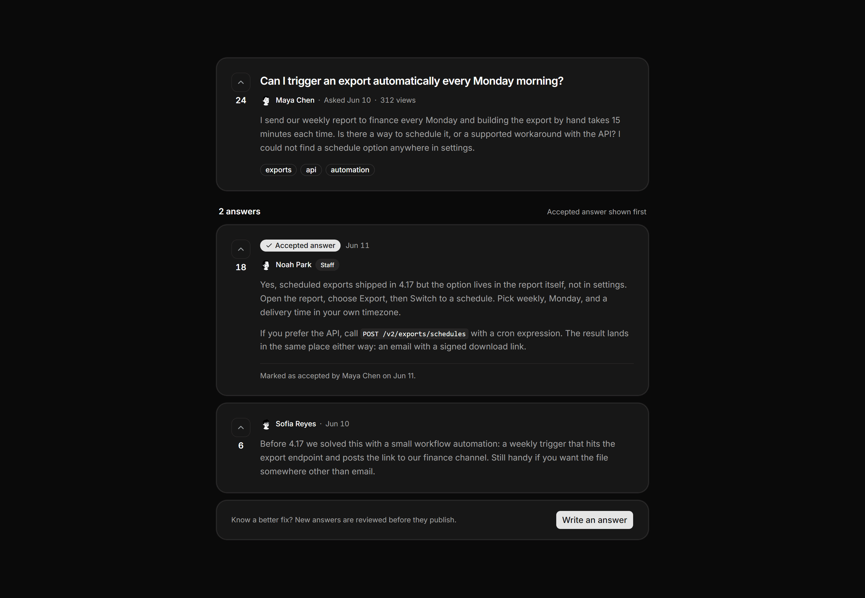 Application Help and Support: Community Q&A Thread