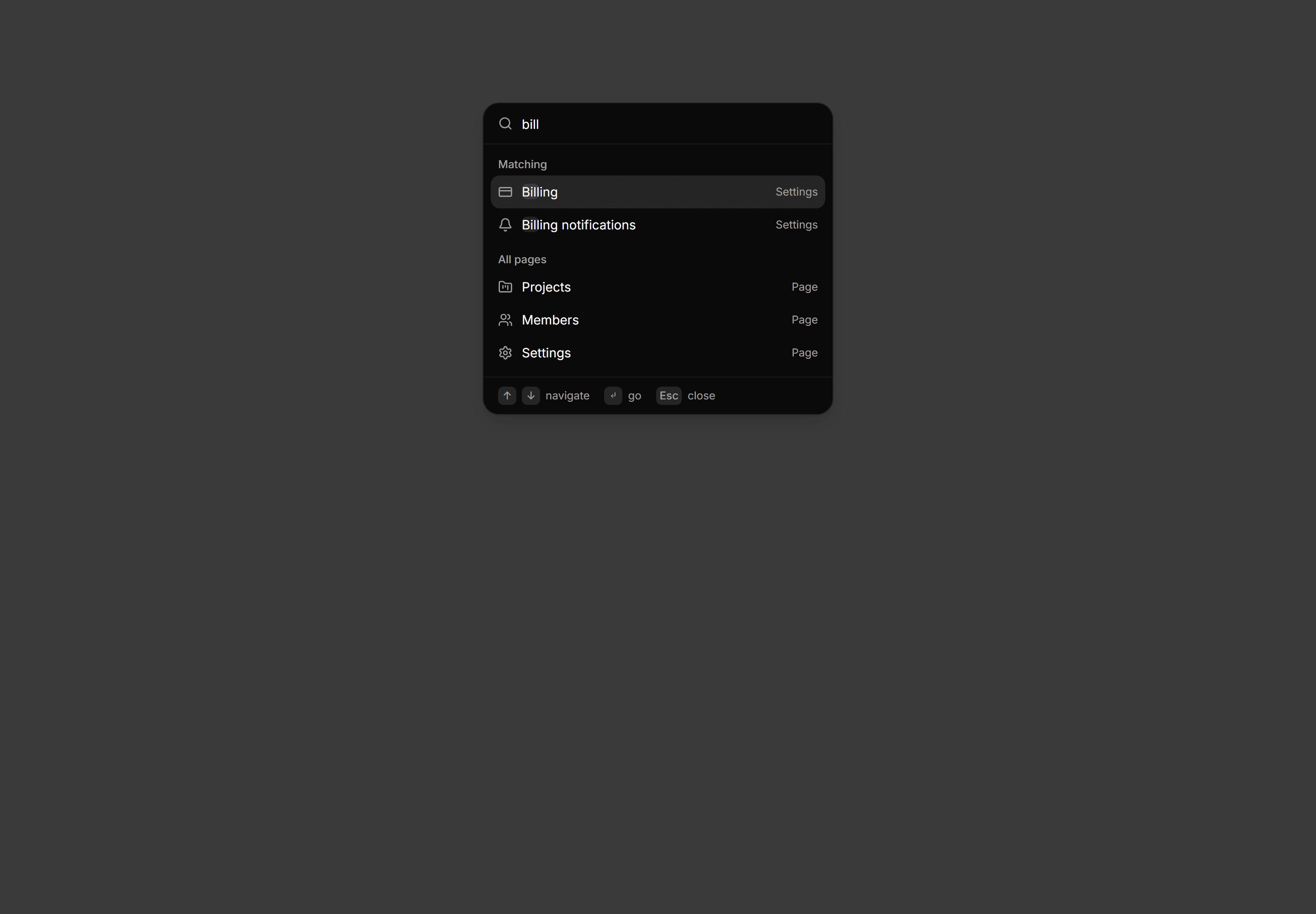 Application Navigation: Jump To Blueprint