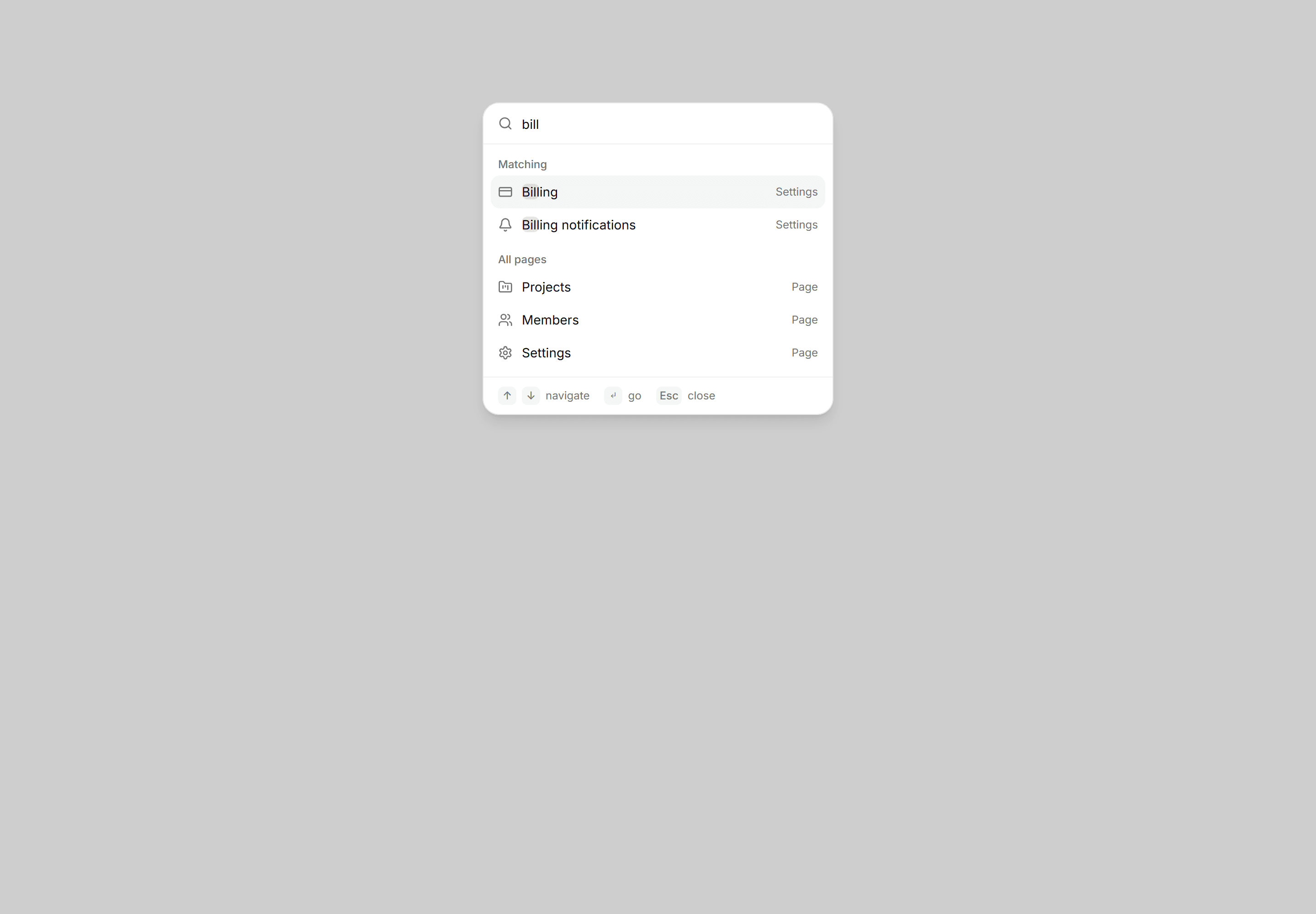 Application Navigation: Jump To Blueprint