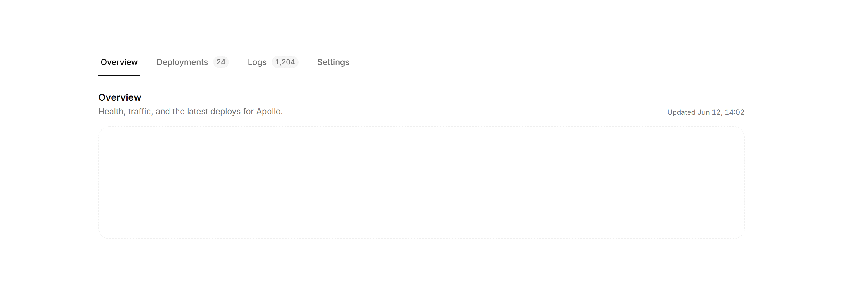 Application Navigation: Tab Navigation Panel