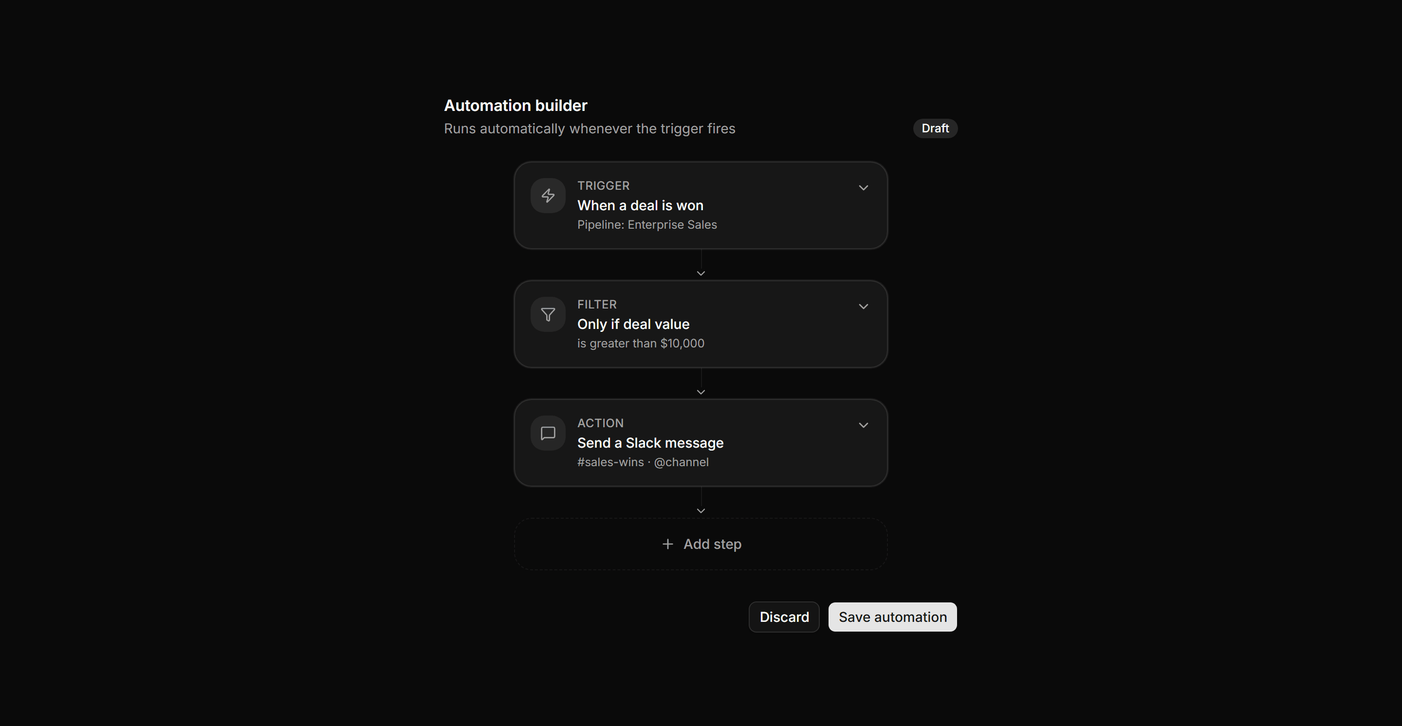 Application Workflow and Automation: Automation Builder