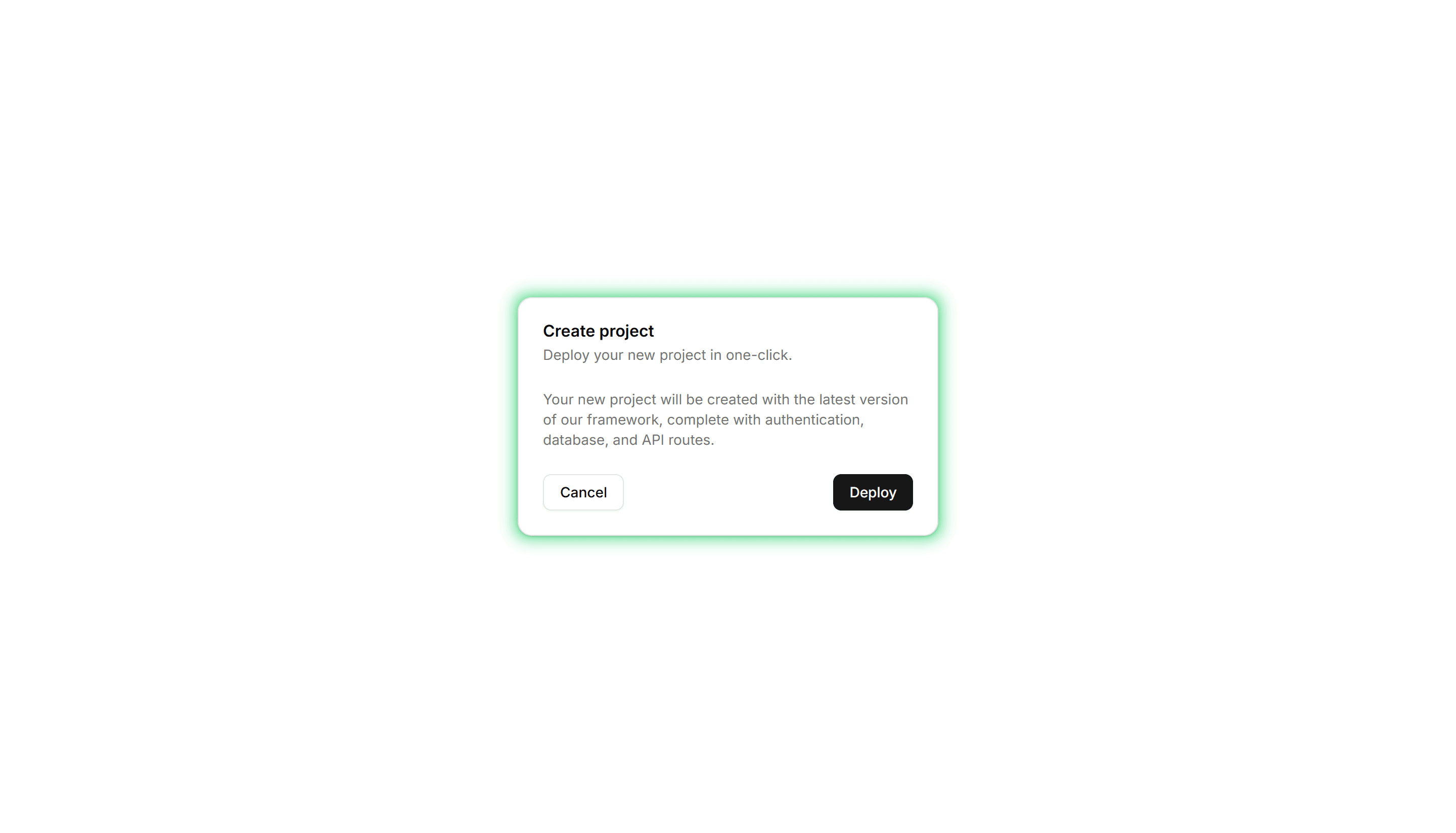 Components Card: Neon Border Card