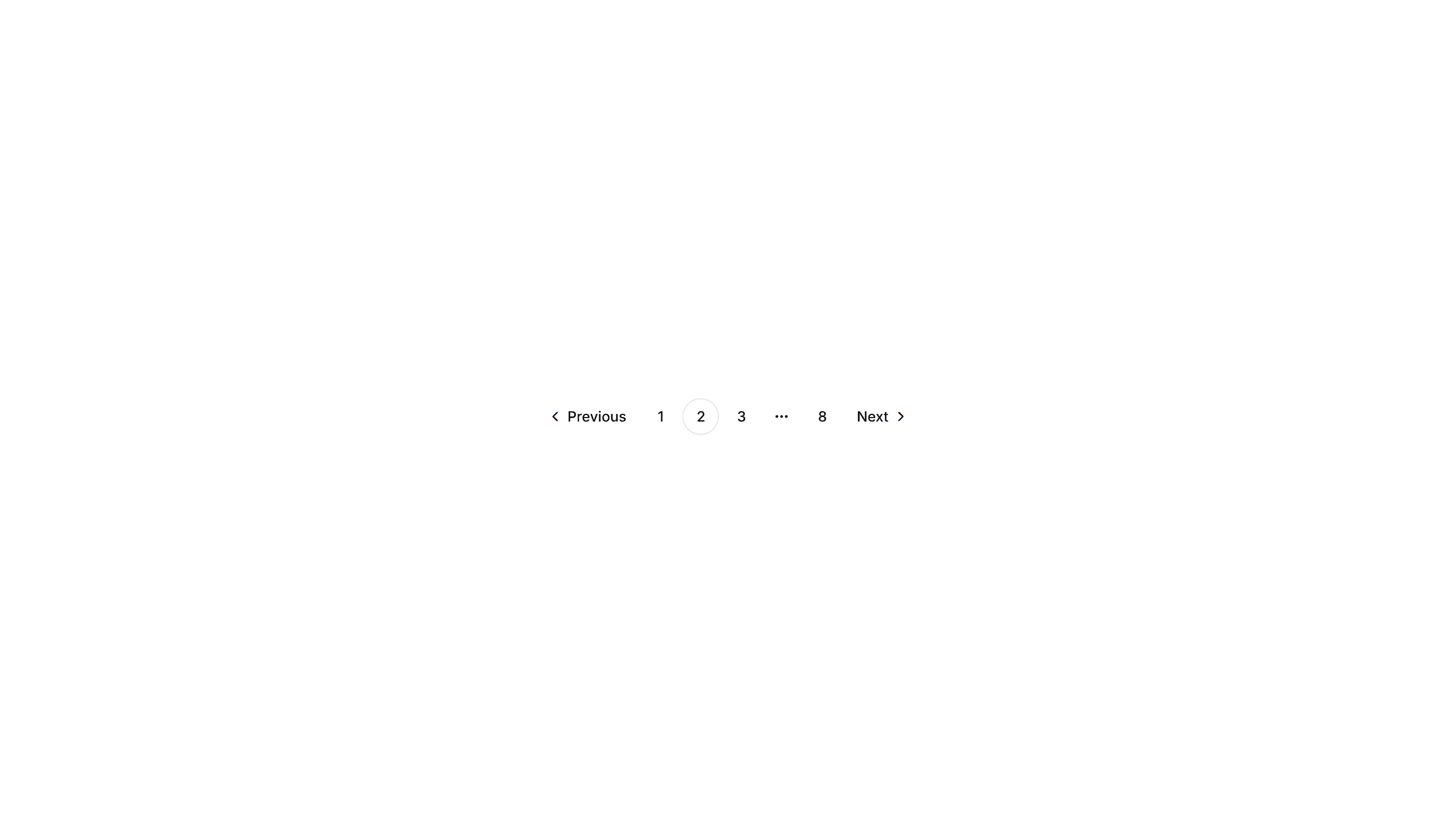 Components Pagination: Rounded Pagination