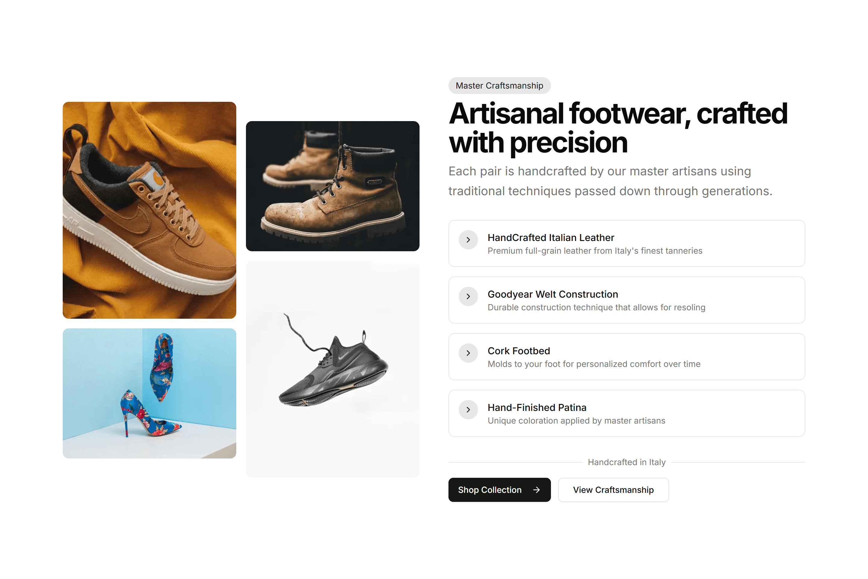 Ecommerce Product Feature: Split Image Features