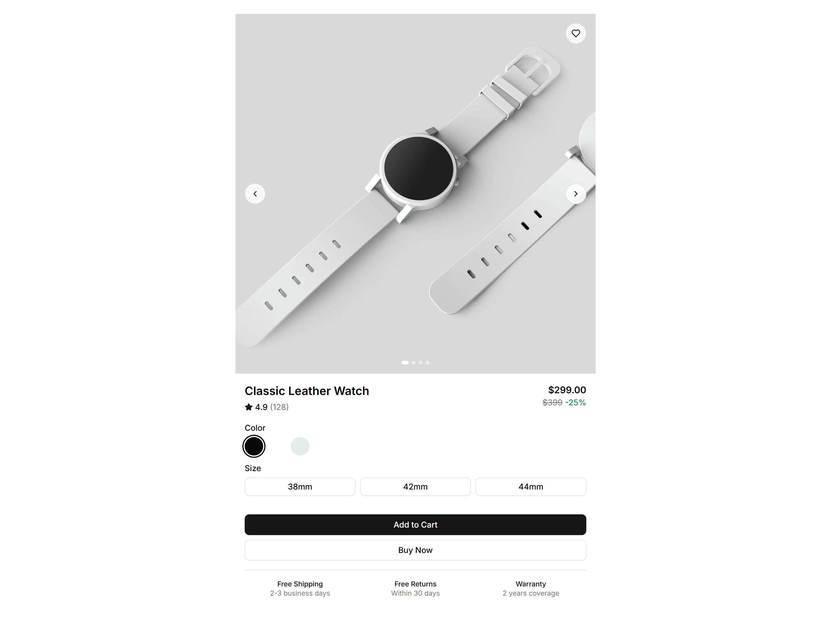 Ecommerce Product Overview: Compact Overview