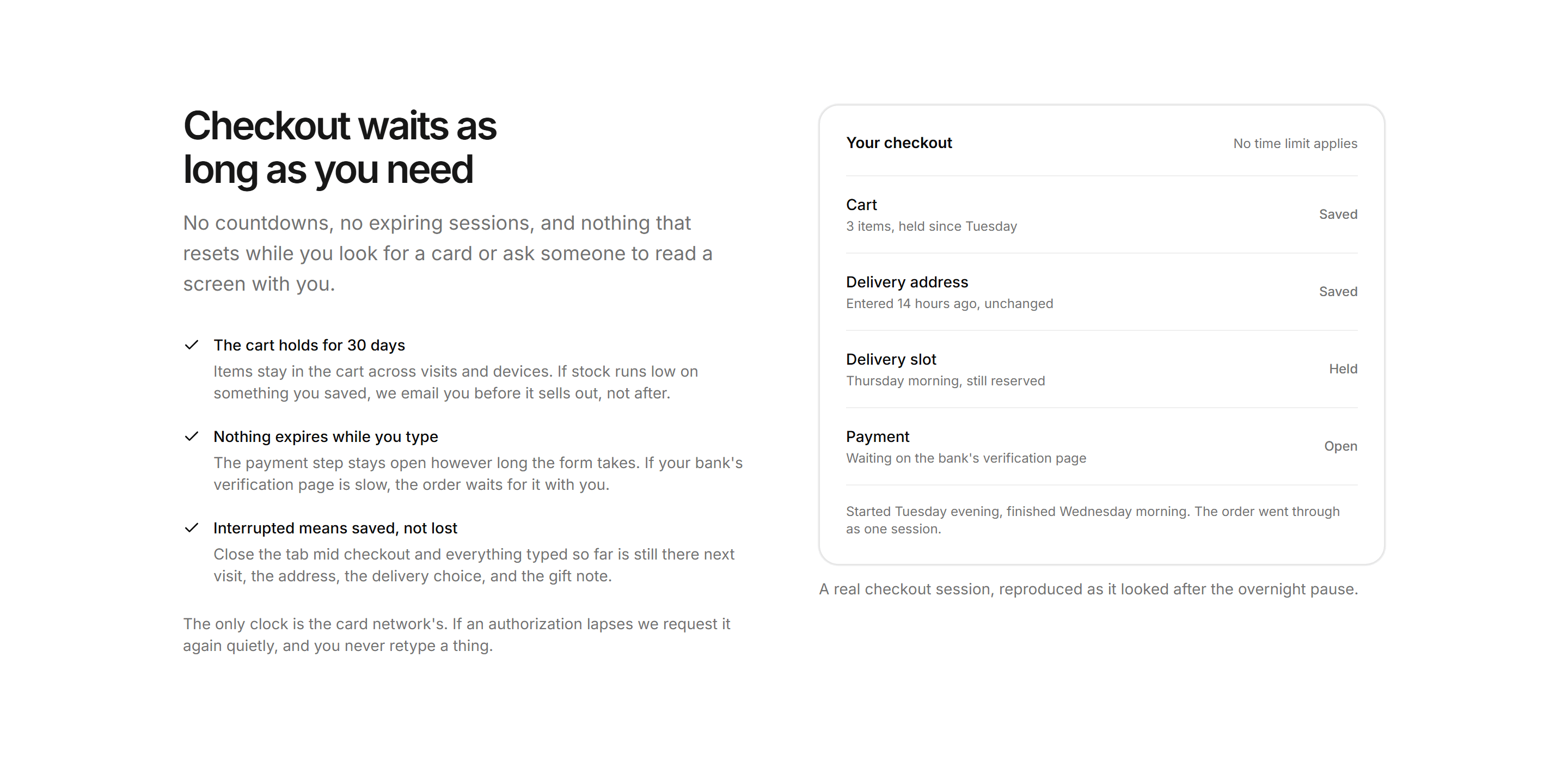 Ecommerce Accessibility: Checkout Without Time Limits