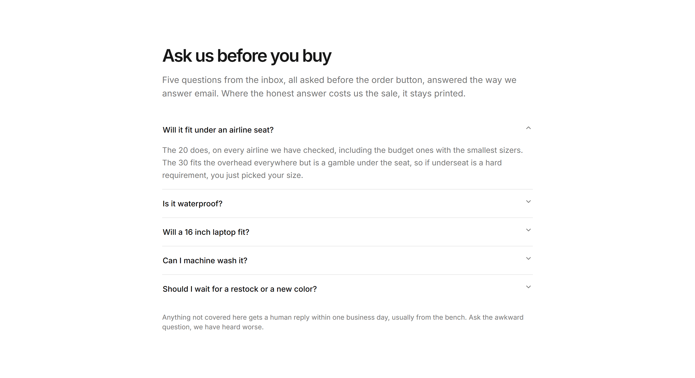 Ecommerce Buying Advice: Ask Before You Buy