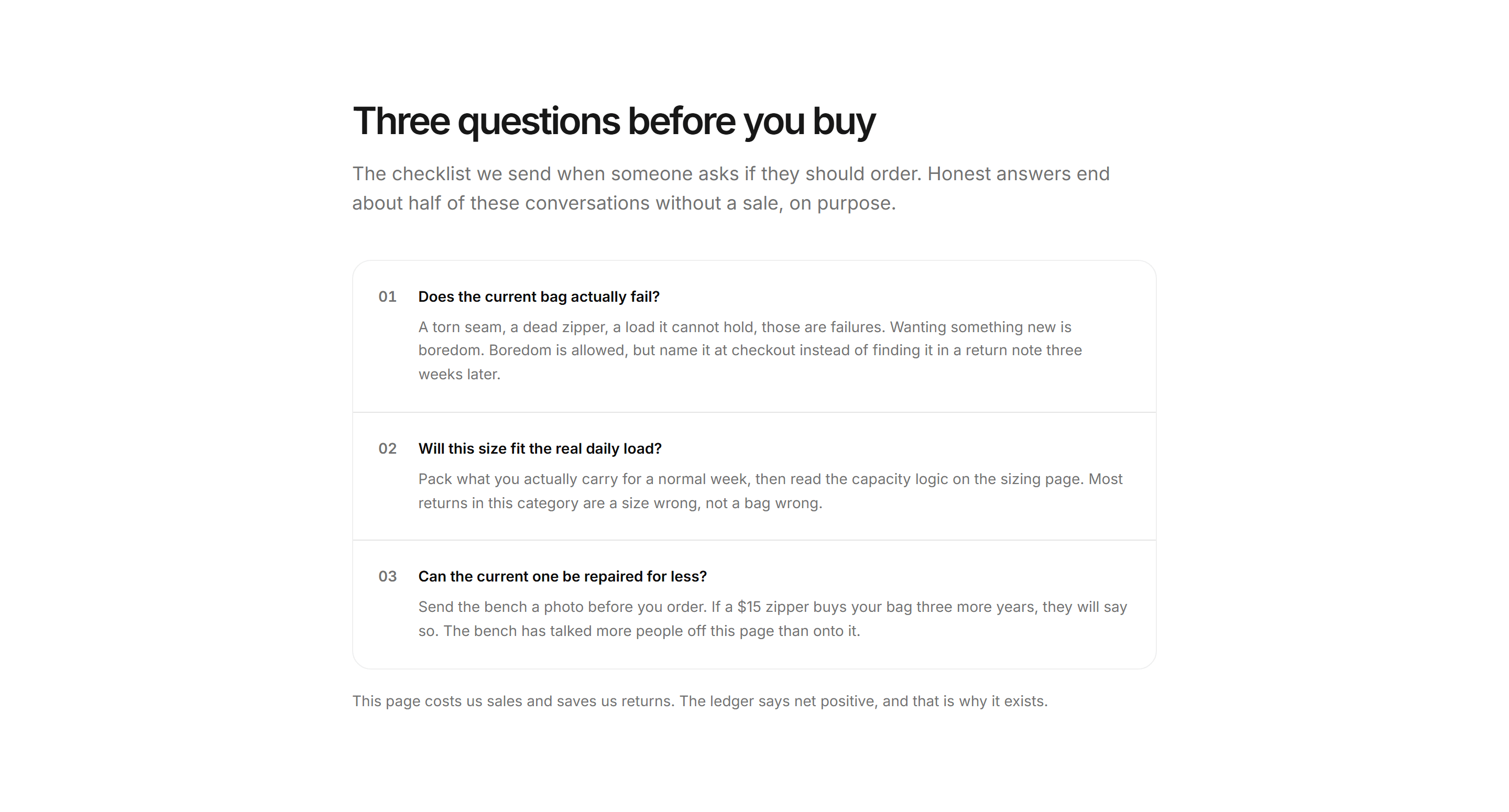 Ecommerce Buying Advice: Do You Need It Checklist