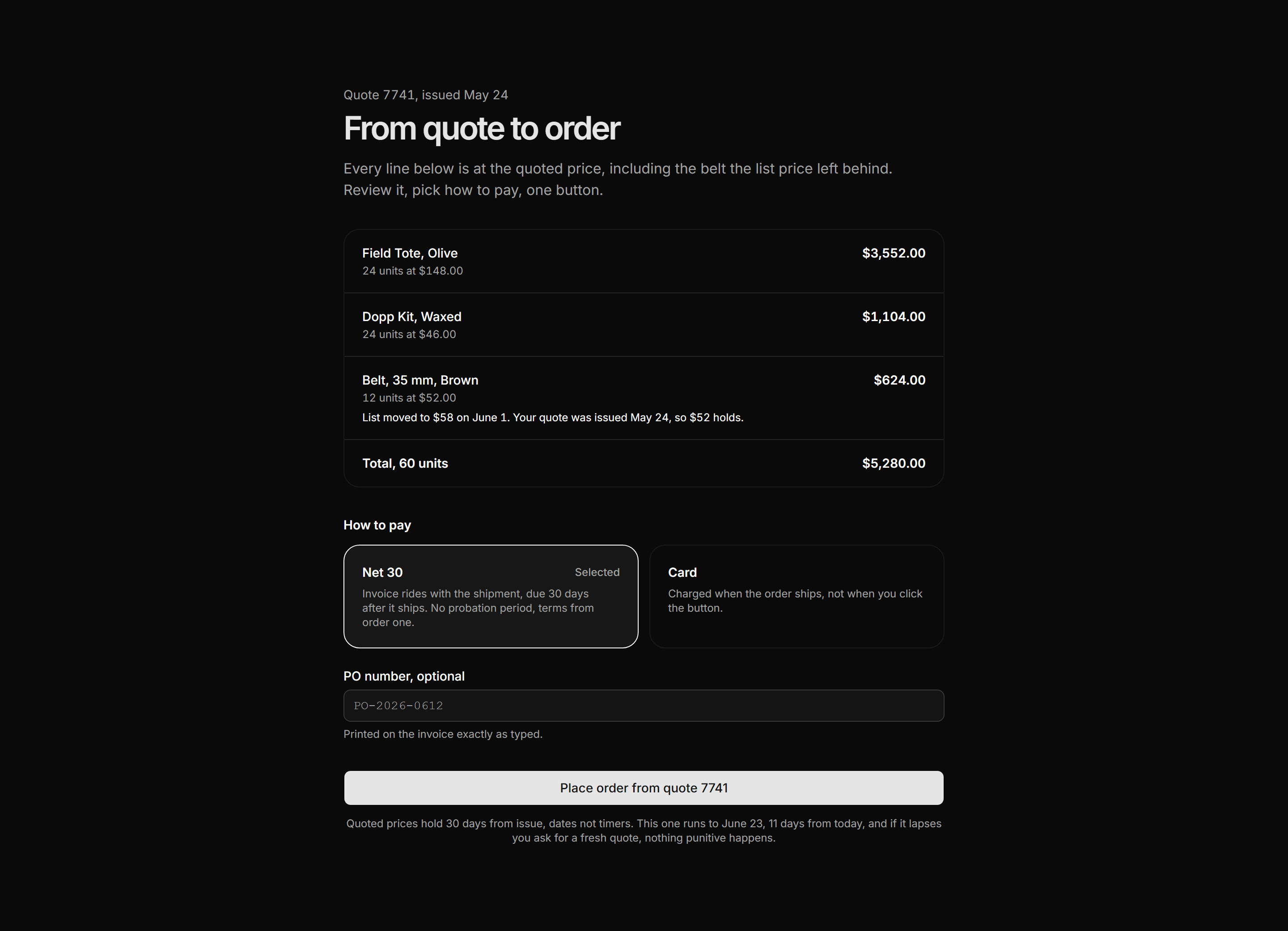 Ecommerce Checkout: Quote To Checkout