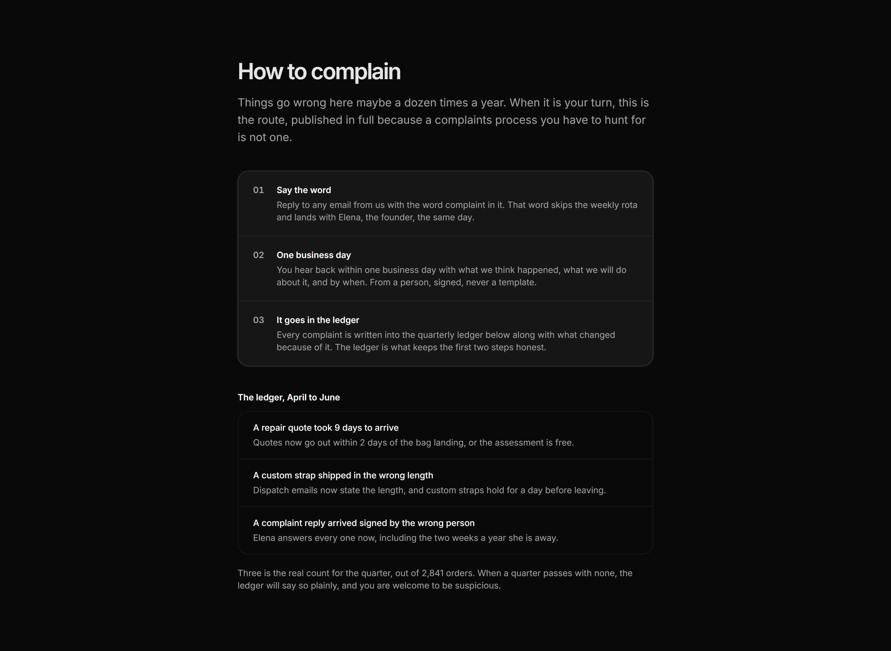 Ecommerce Contact and Support: How To Complain Card