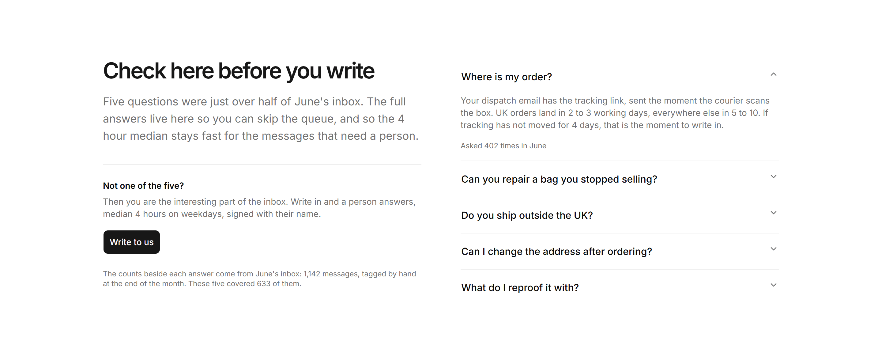 Ecommerce Contact and Support: Skip The Queue FAQ