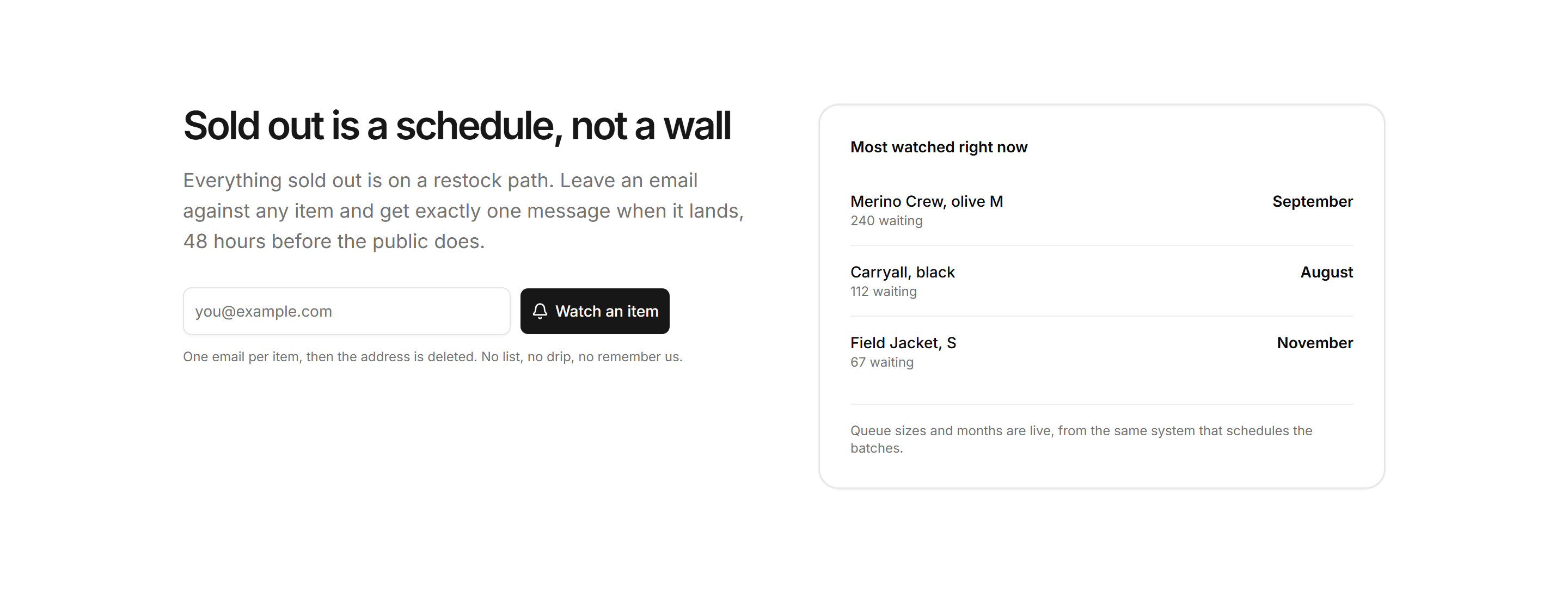 Ecommerce Email Capture: Back In Stock Capture