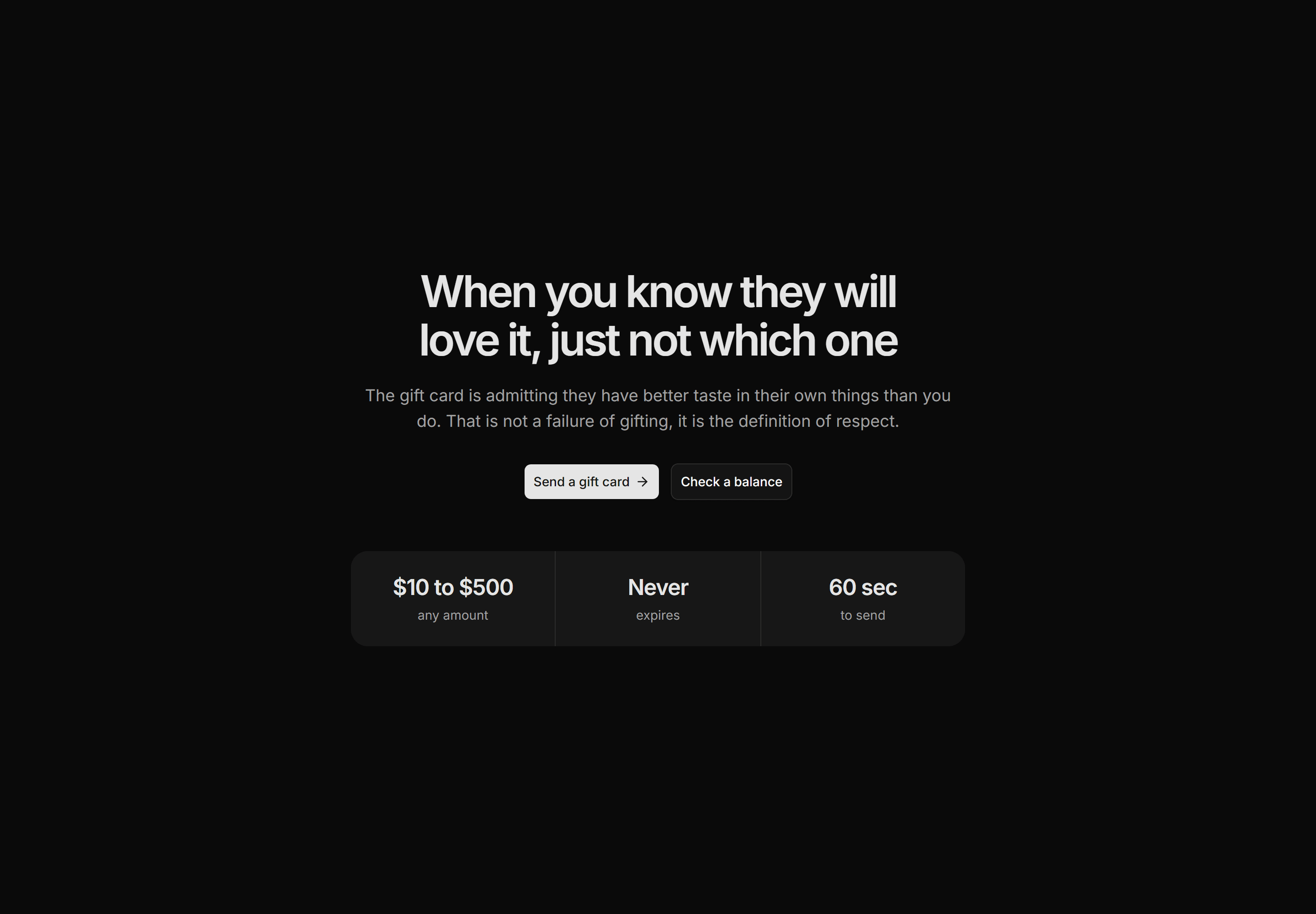 Ecommerce Gift Card: Gift Card Hero