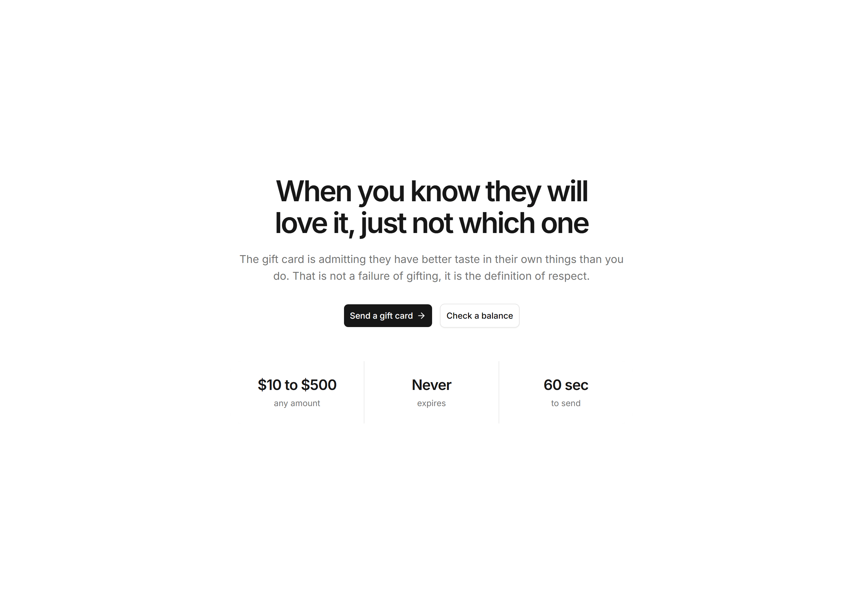 Ecommerce Gift Card: Gift Card Hero