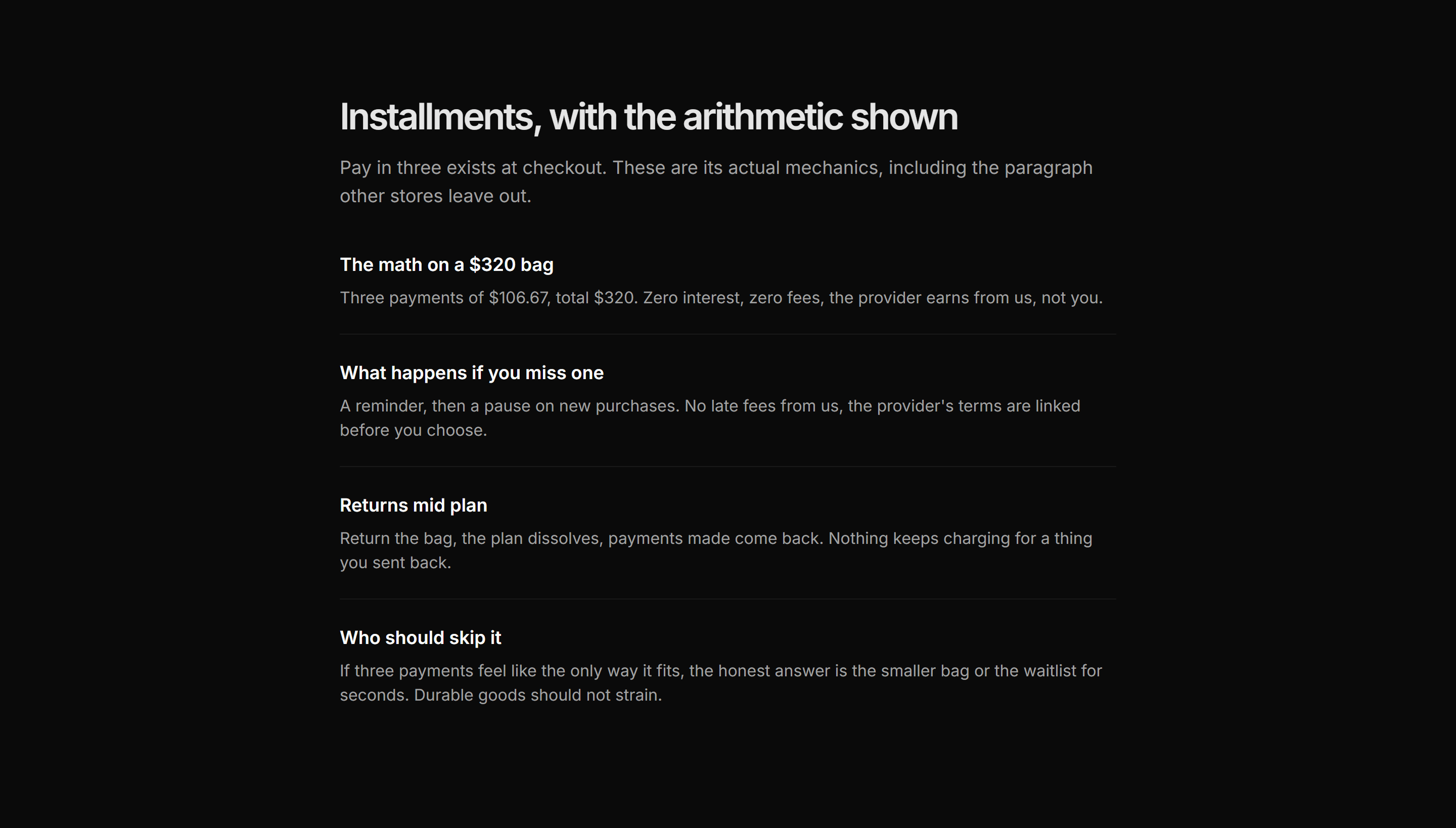 Ecommerce Incentive: Financing Explainer