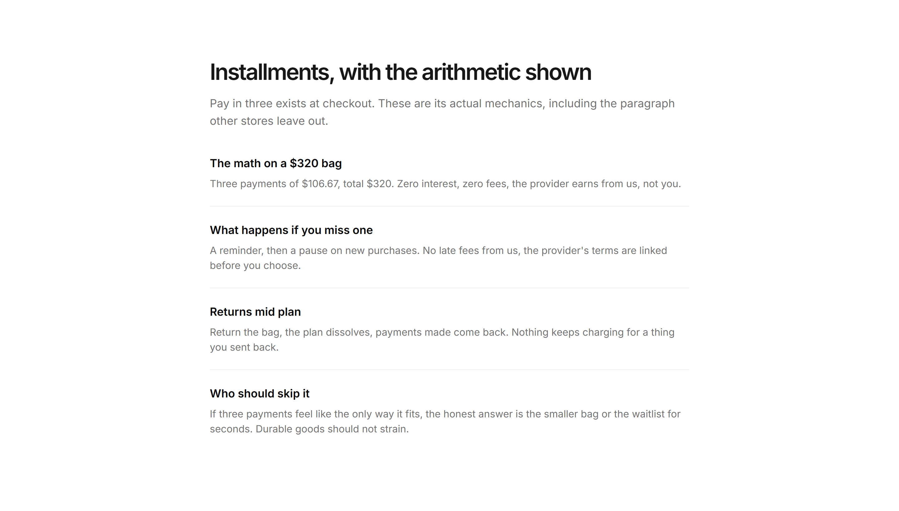 Ecommerce Incentive: Financing Explainer