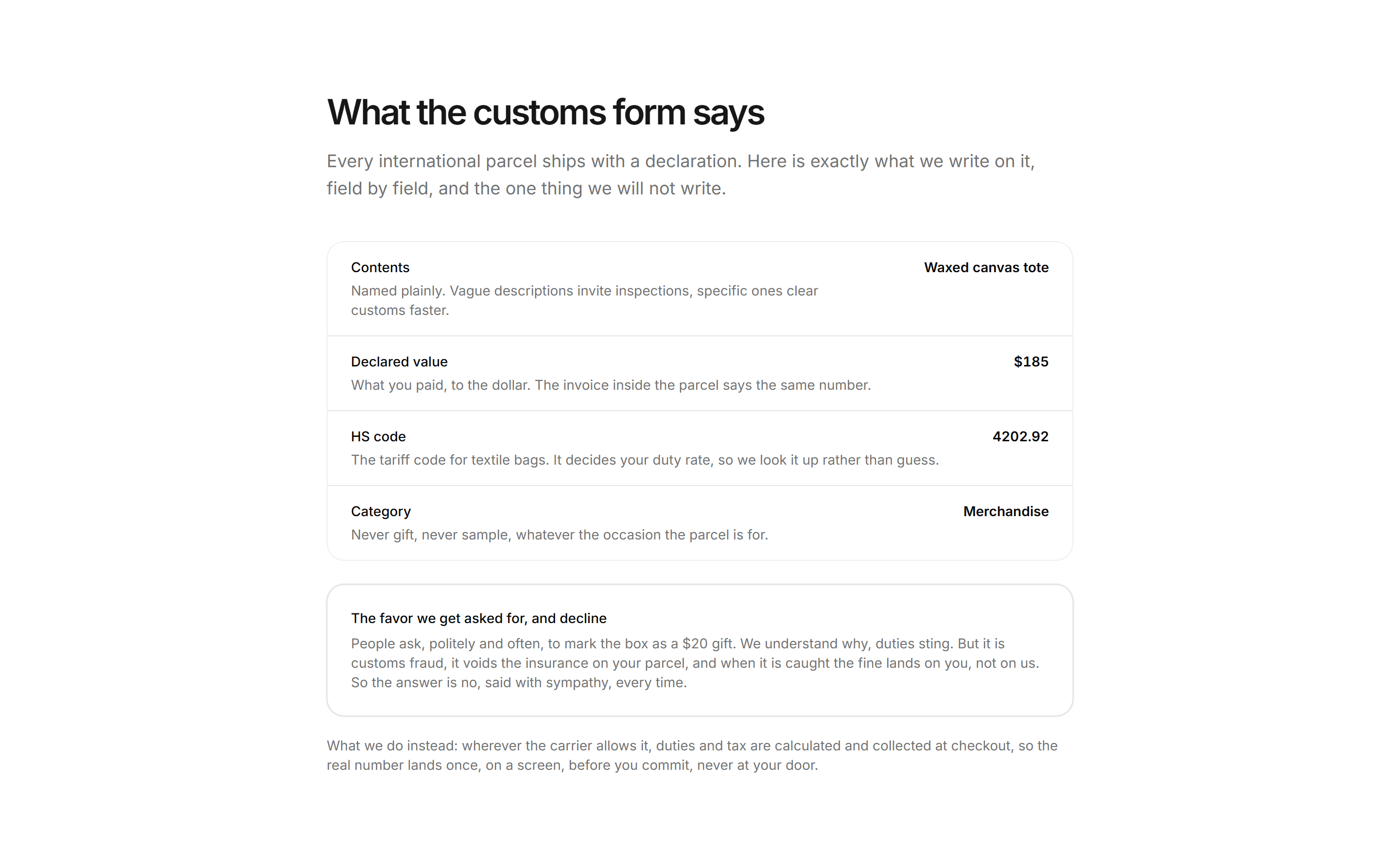 Ecommerce International: Customs Paperwork Explainer