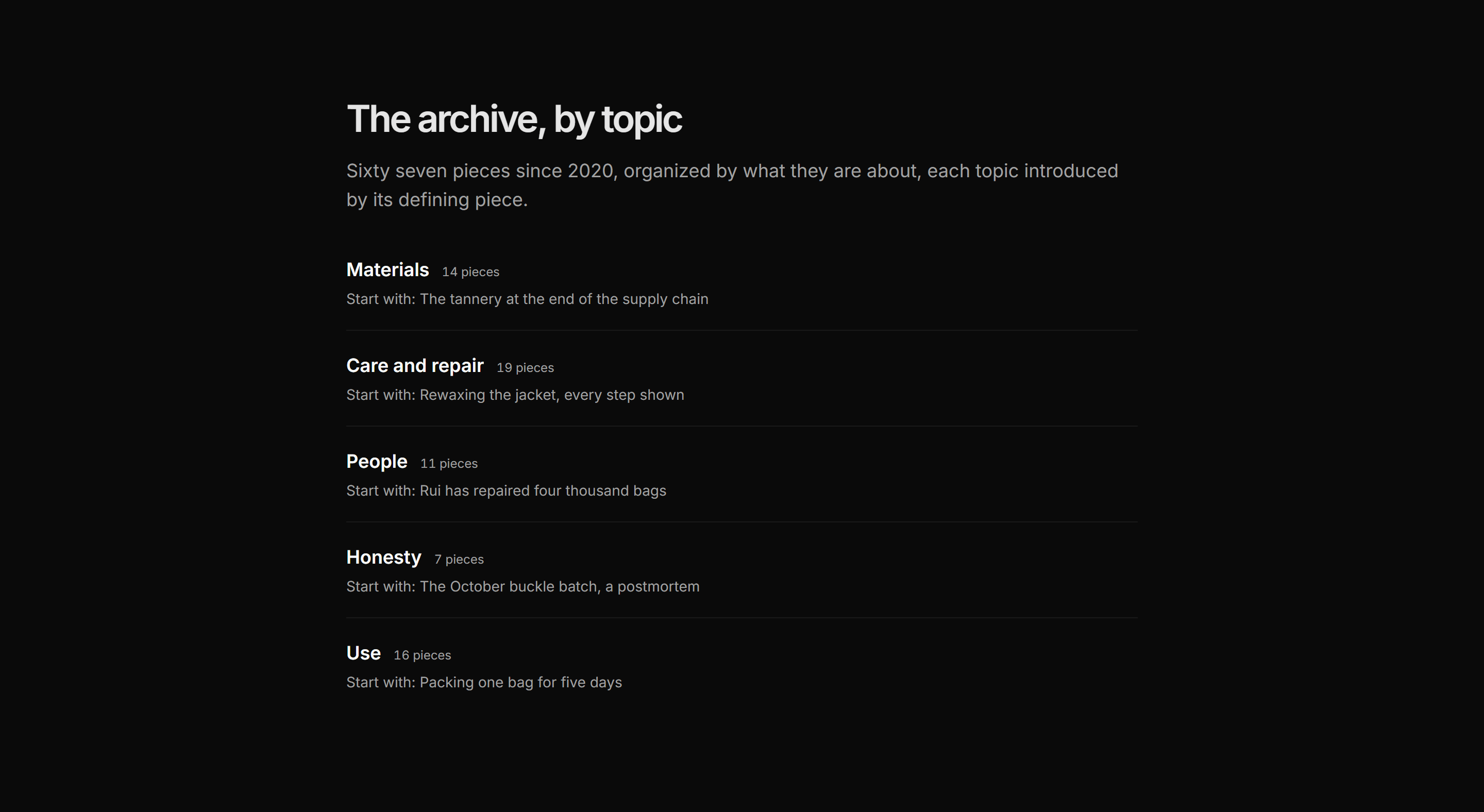 Ecommerce Journal: Journal Topics Index