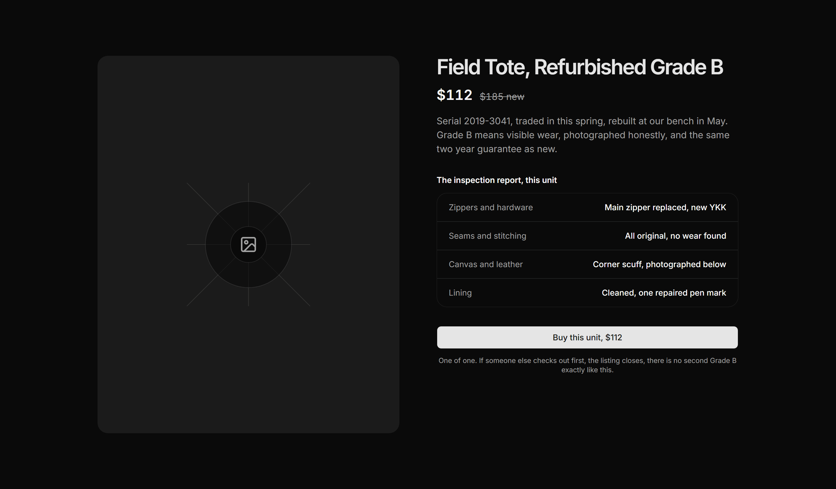 Ecommerce Product Overview: Refurbished Grade Overview