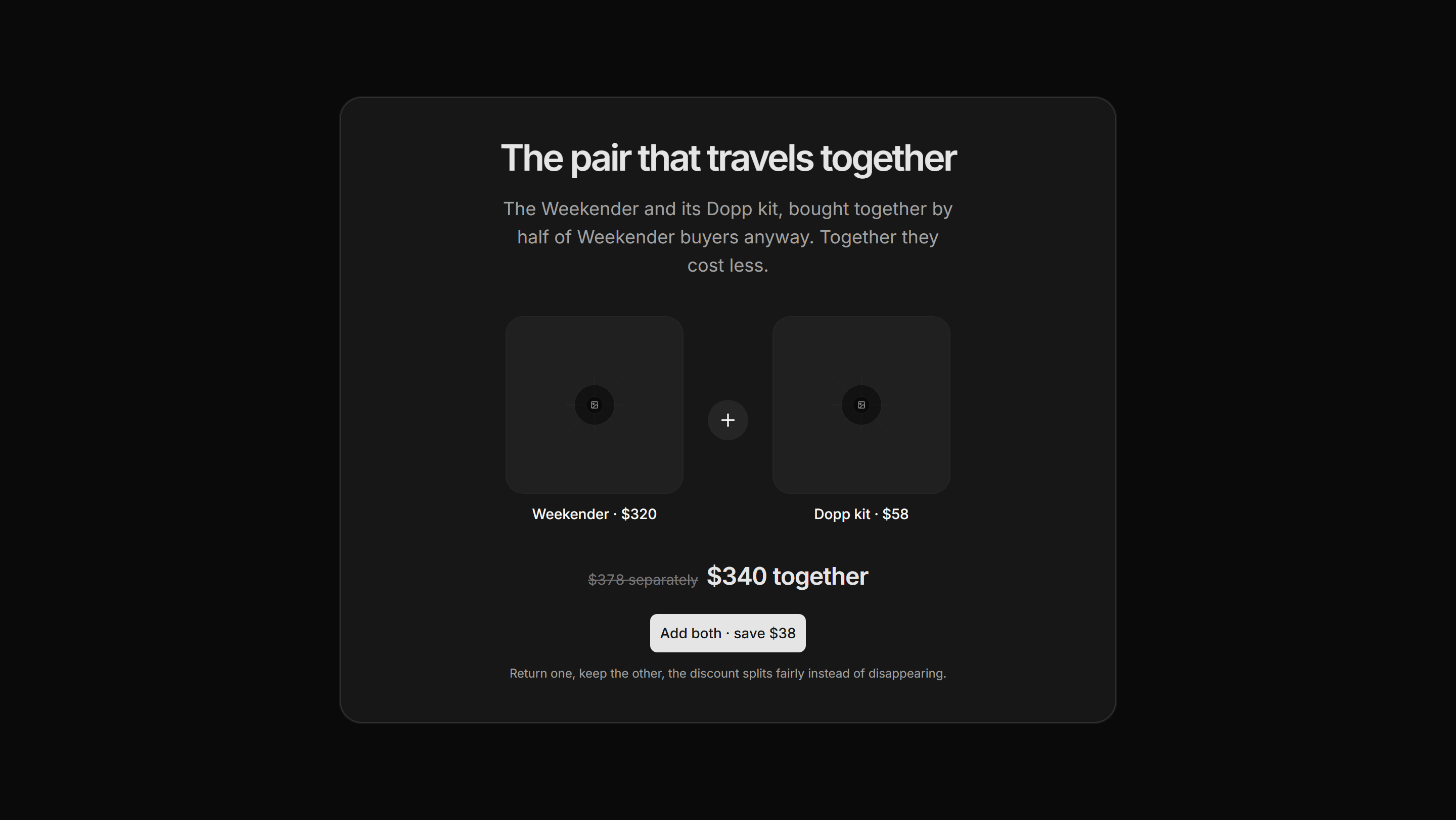 Ecommerce Promo: Bundle Deal Card
