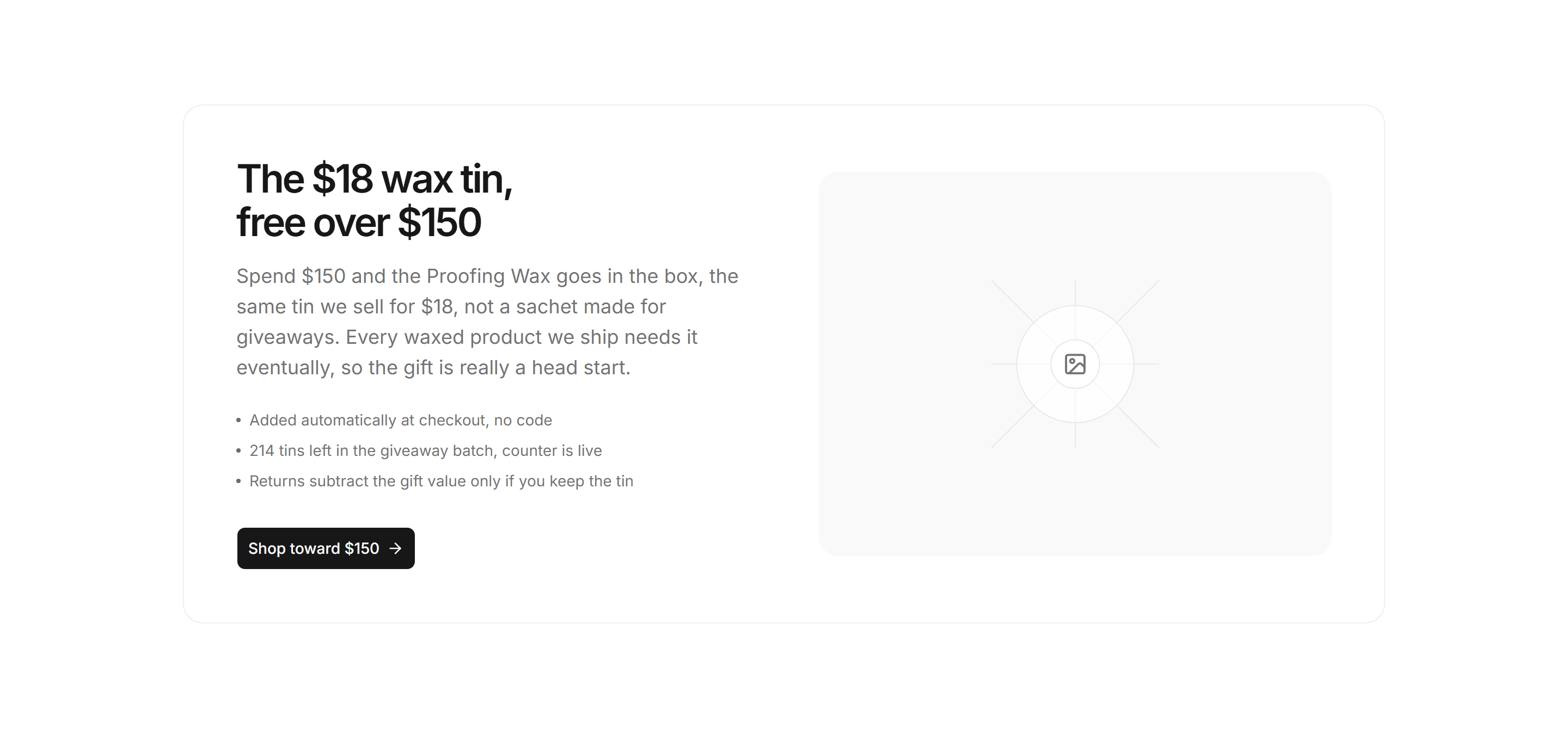 Ecommerce Promo: Free Gift With Purchase
