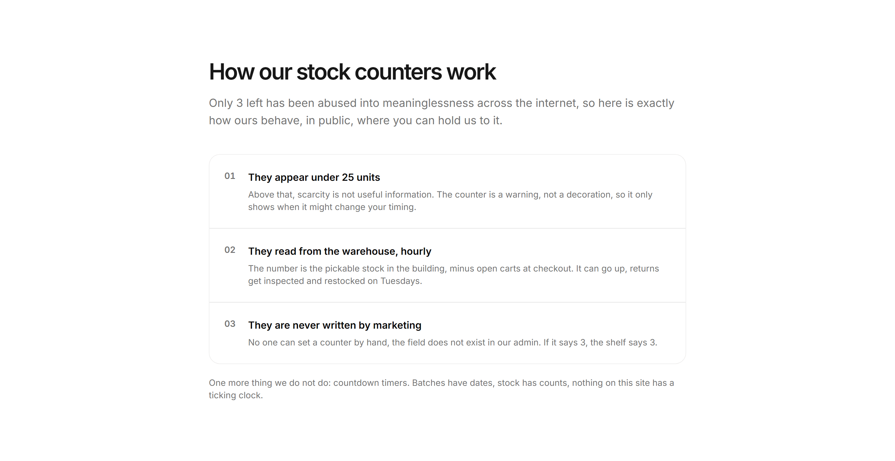 Ecommerce Restocks and Drop: Stock Counts Explainer