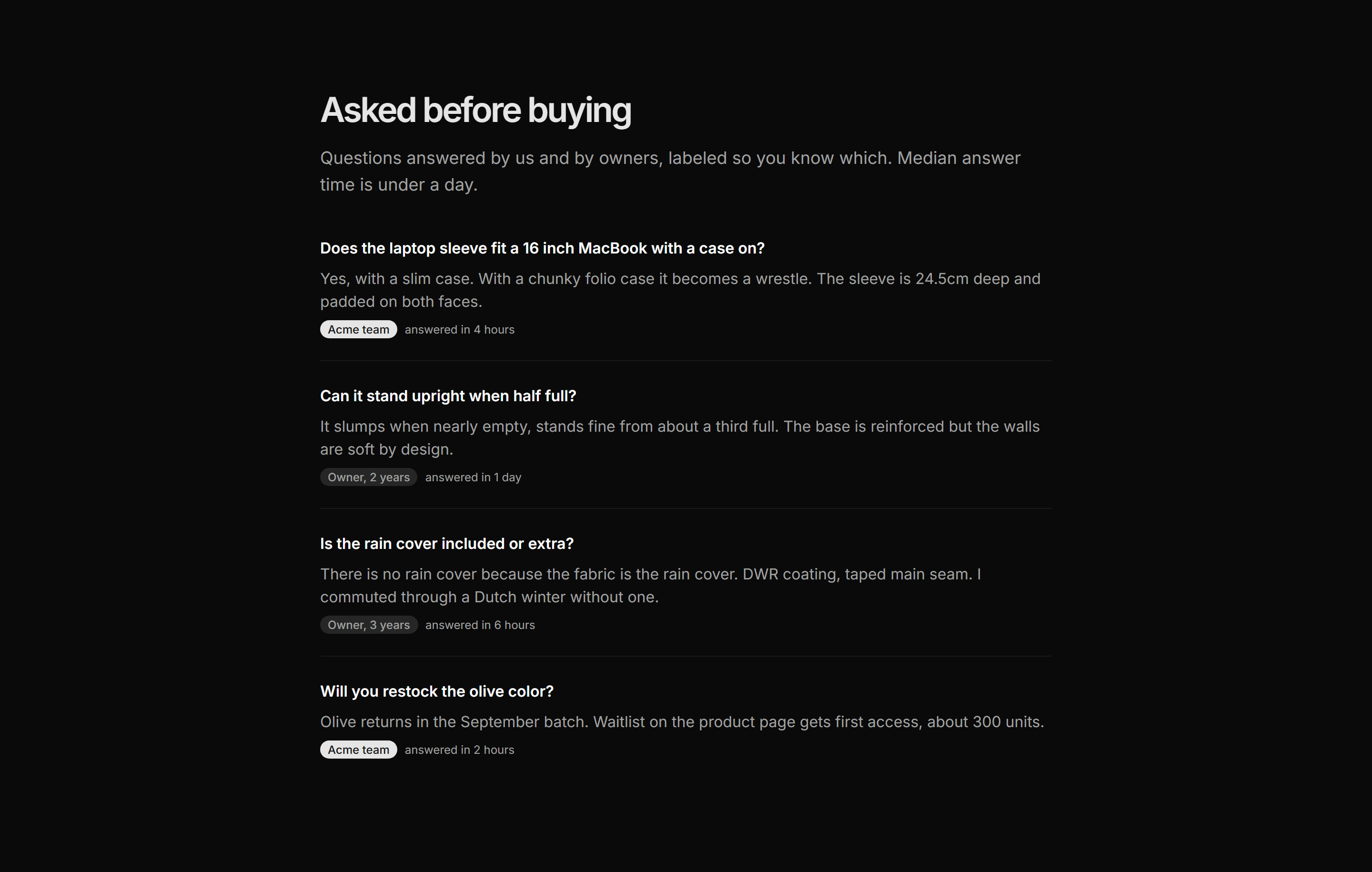 Ecommerce Review: Questions And Answers
