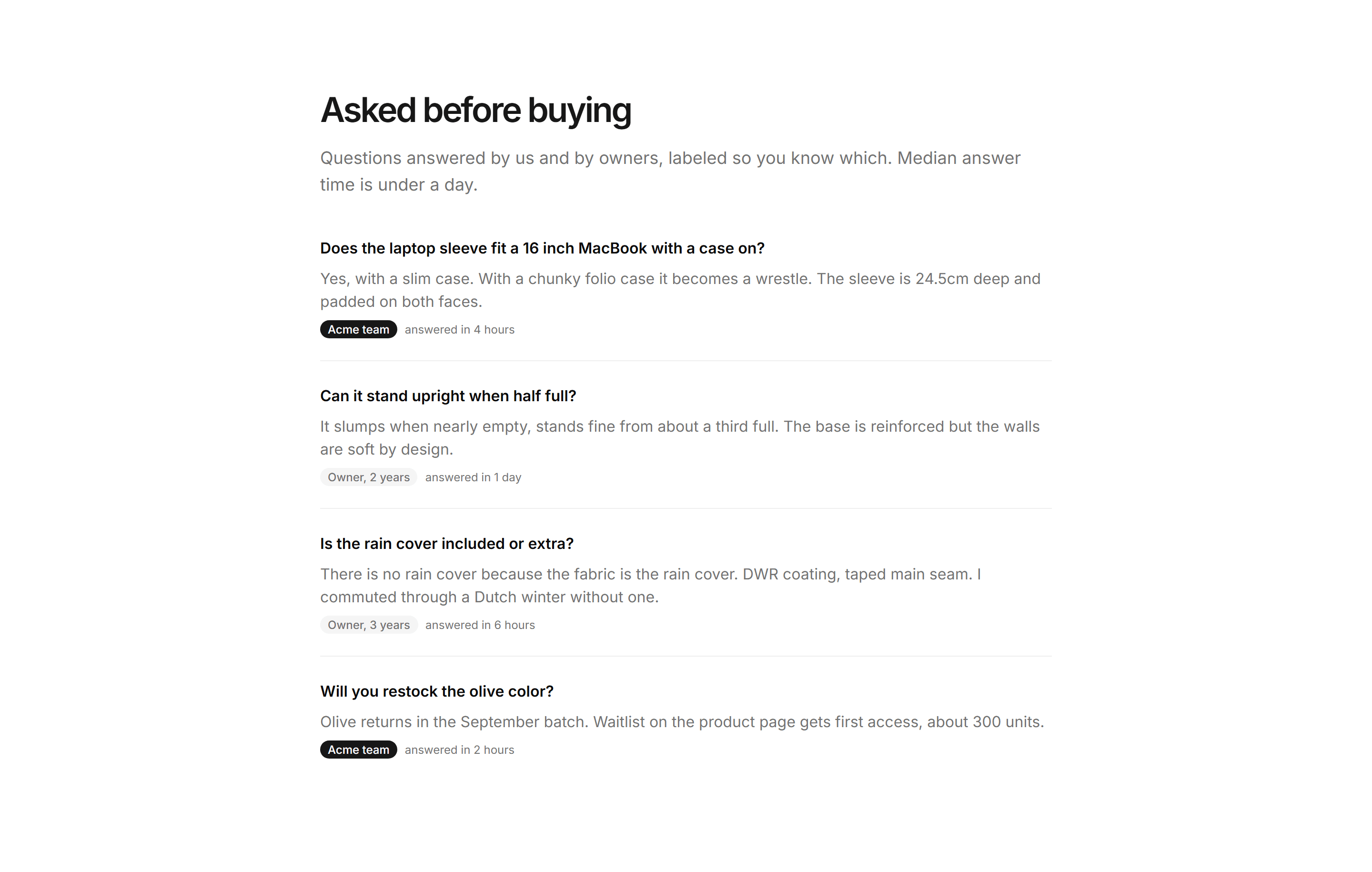 Ecommerce Review: Questions And Answers