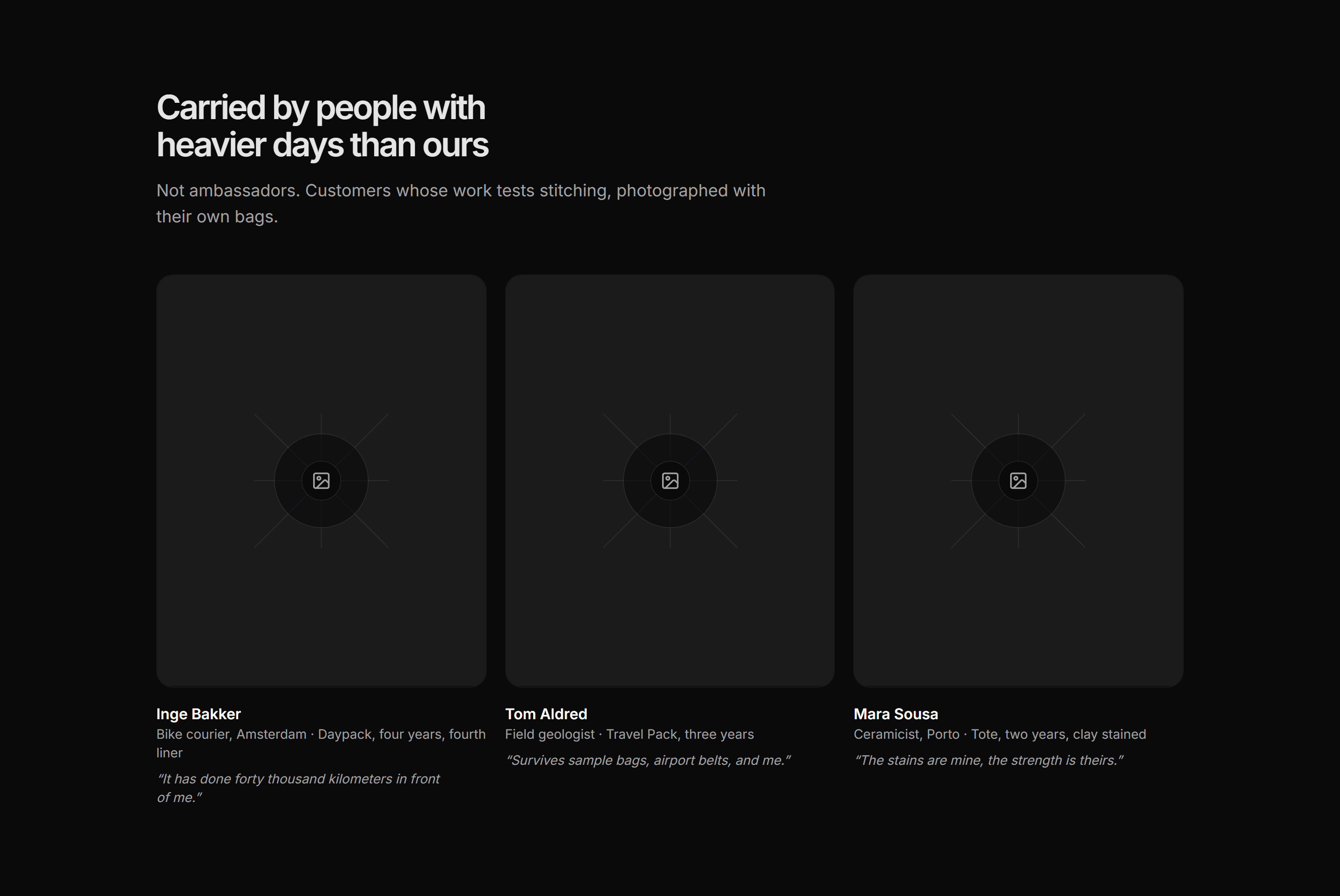Ecommerce Social Proof: As Worn By Row