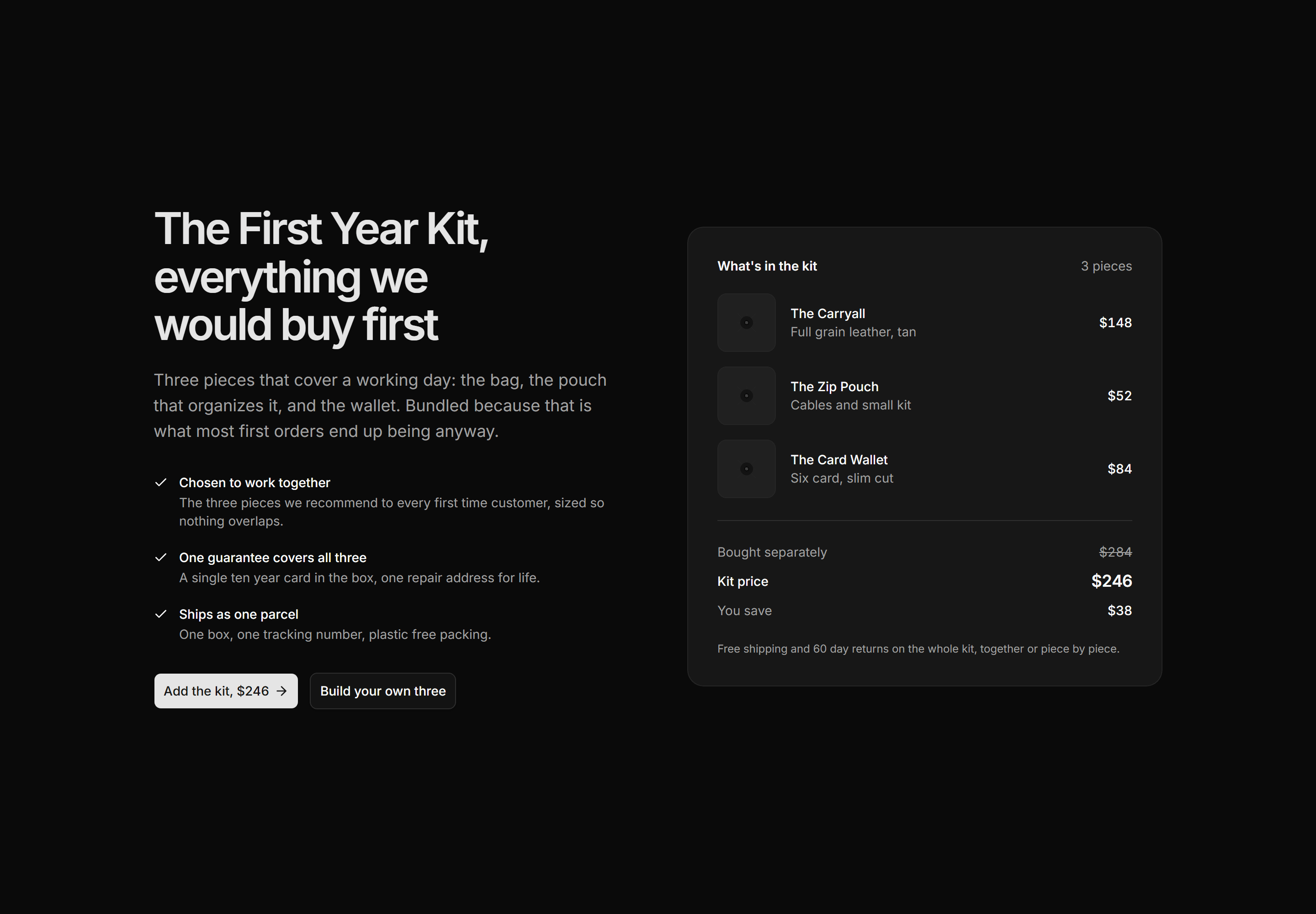 Ecommerce Hero: Starter Kit Hero