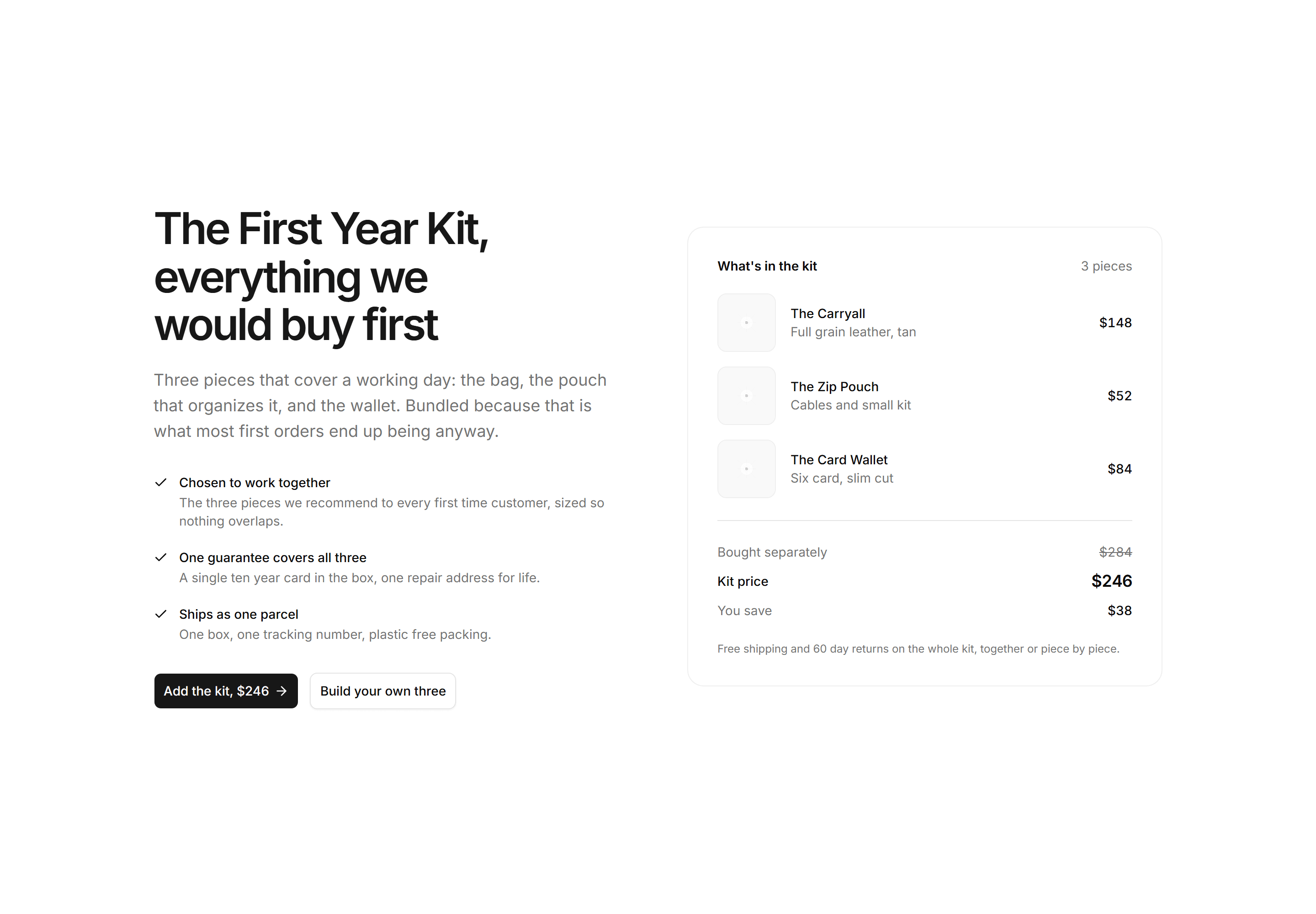 Ecommerce Hero: Starter Kit Hero