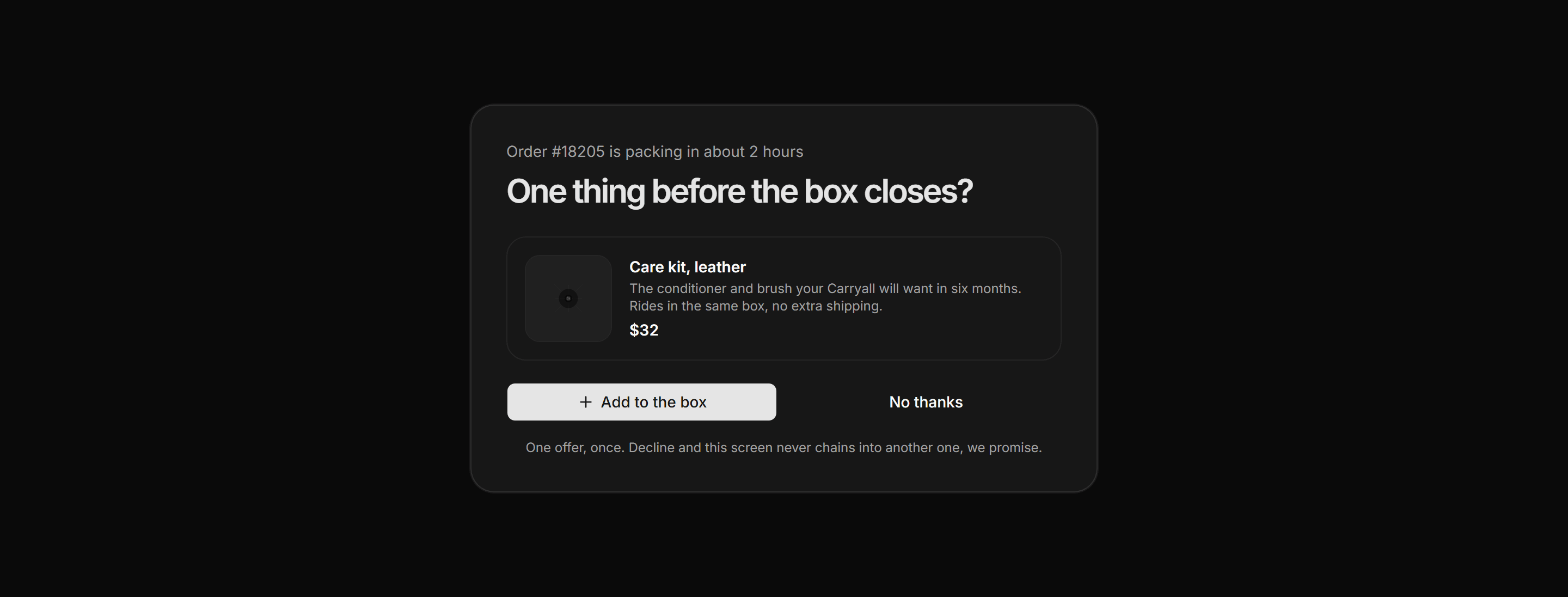 Ecommerce Upsell: Post Purchase Upsell