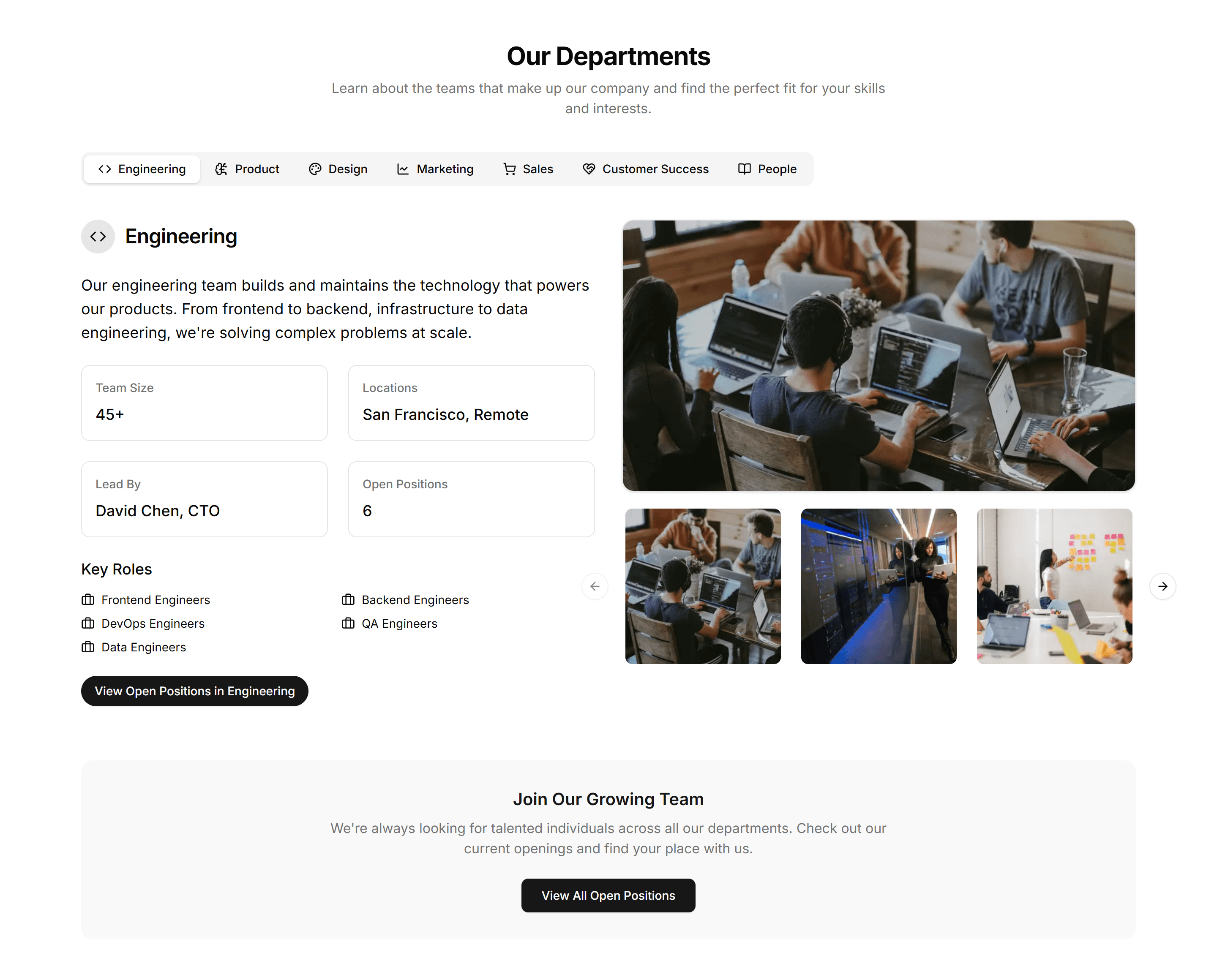 Marketing Career: Department Showcase