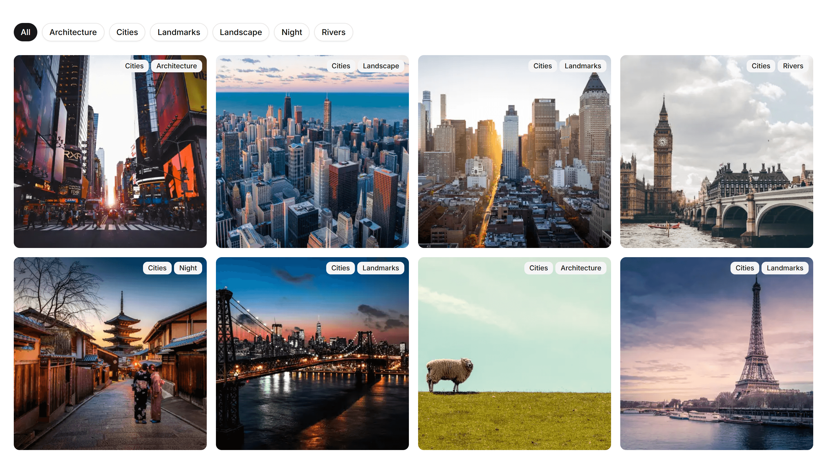 Marketing Gallery: Grid Gallery