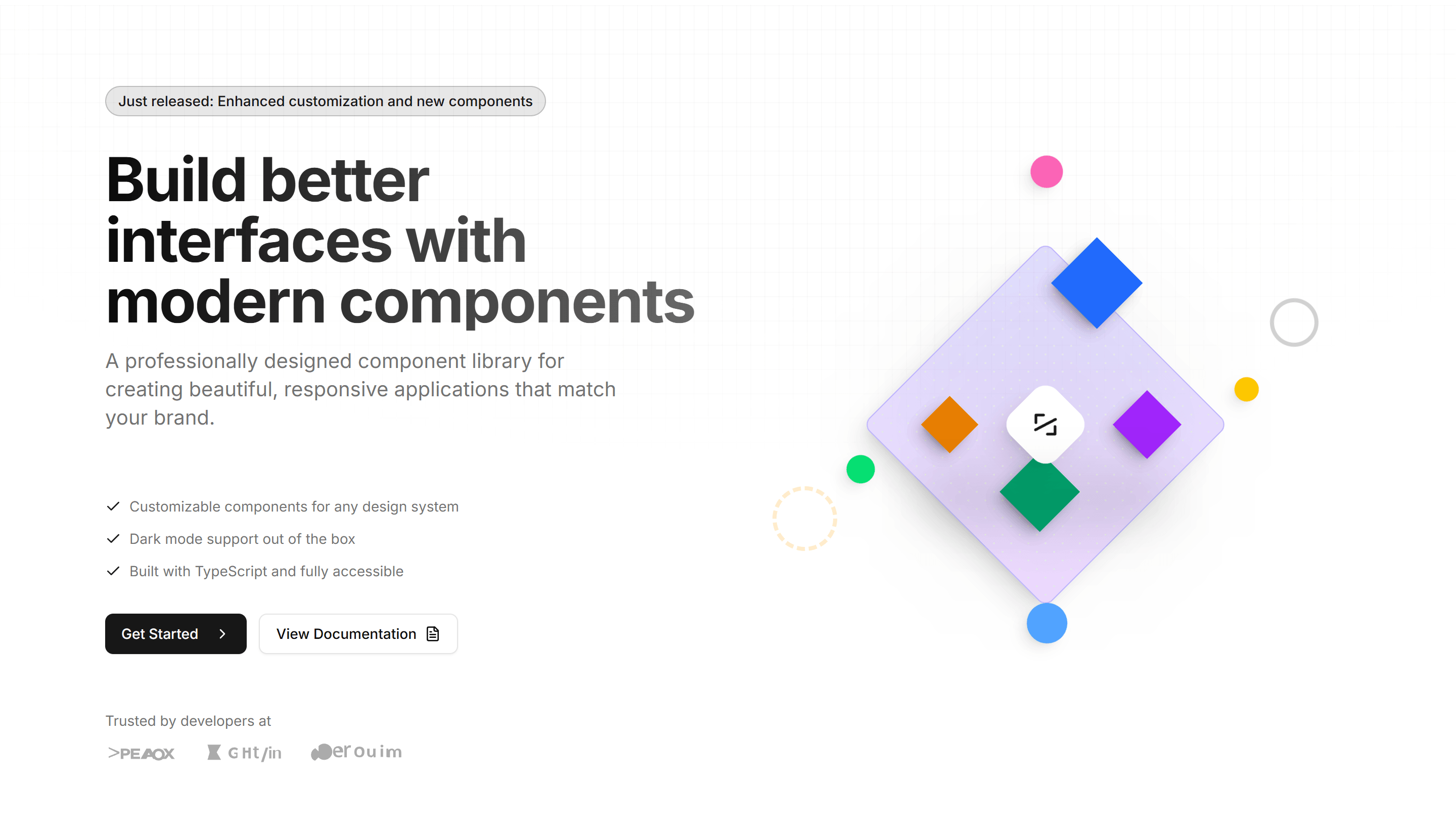 Marketing Hero Section: 3D Isometric Hero
