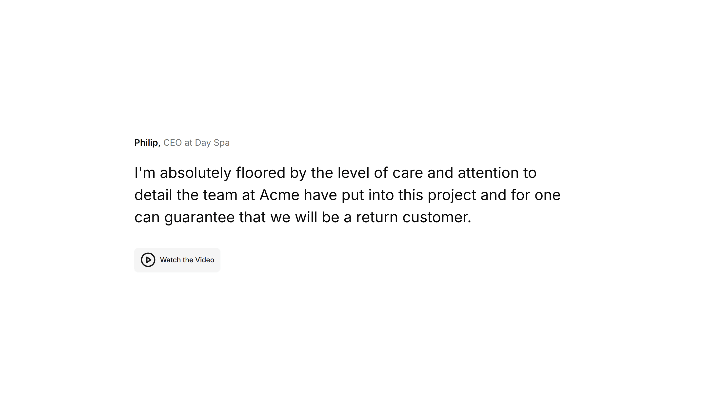 Marketing Testimonial: Base