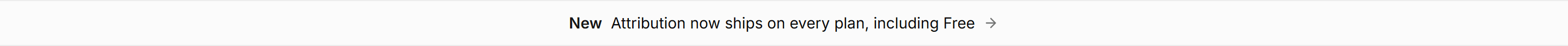 Marketing Banner: Announcement Bar