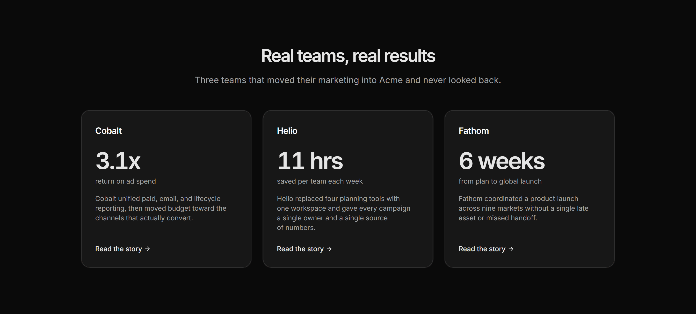 Marketing Case Study: Story Grid
