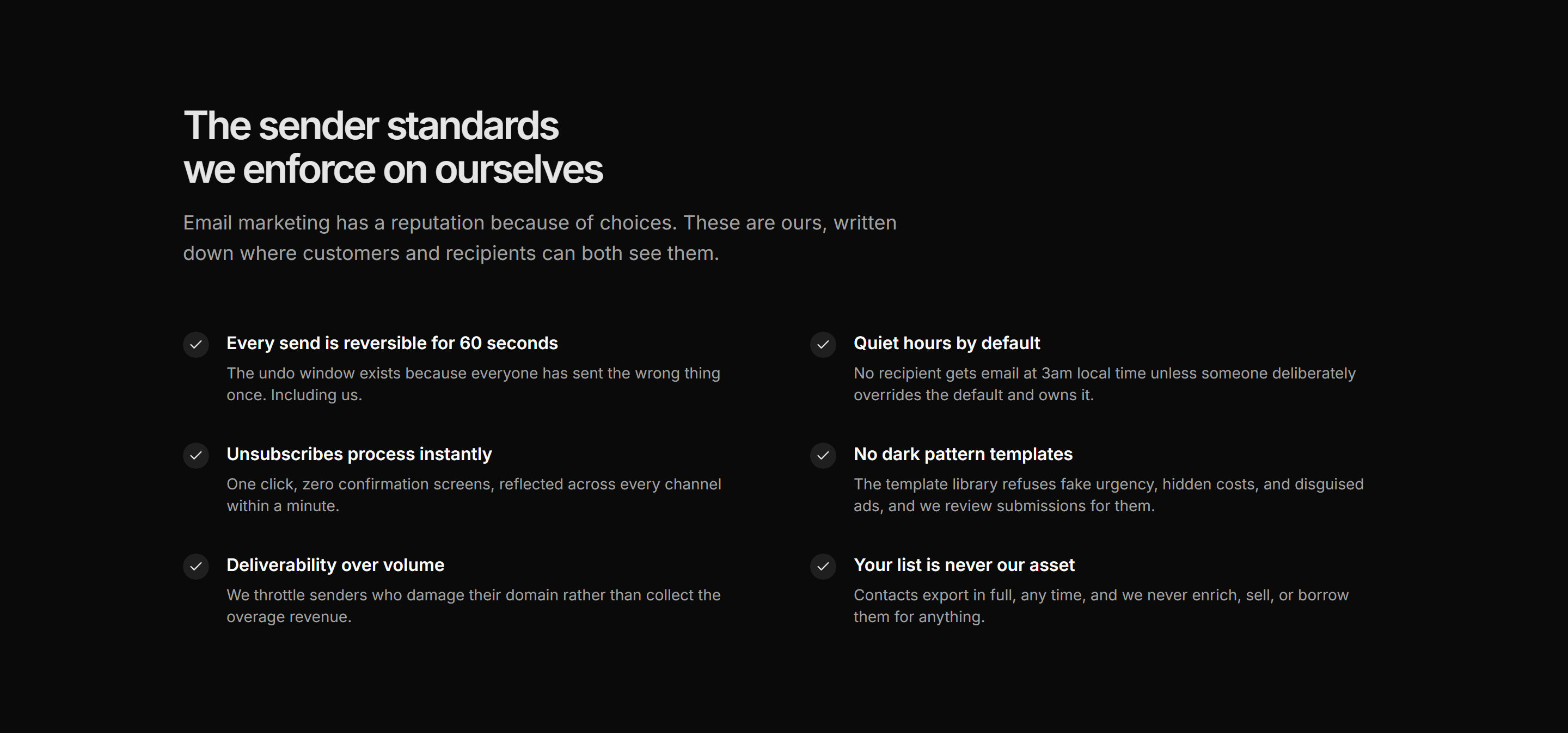 Marketing Content: Checklist Manifesto