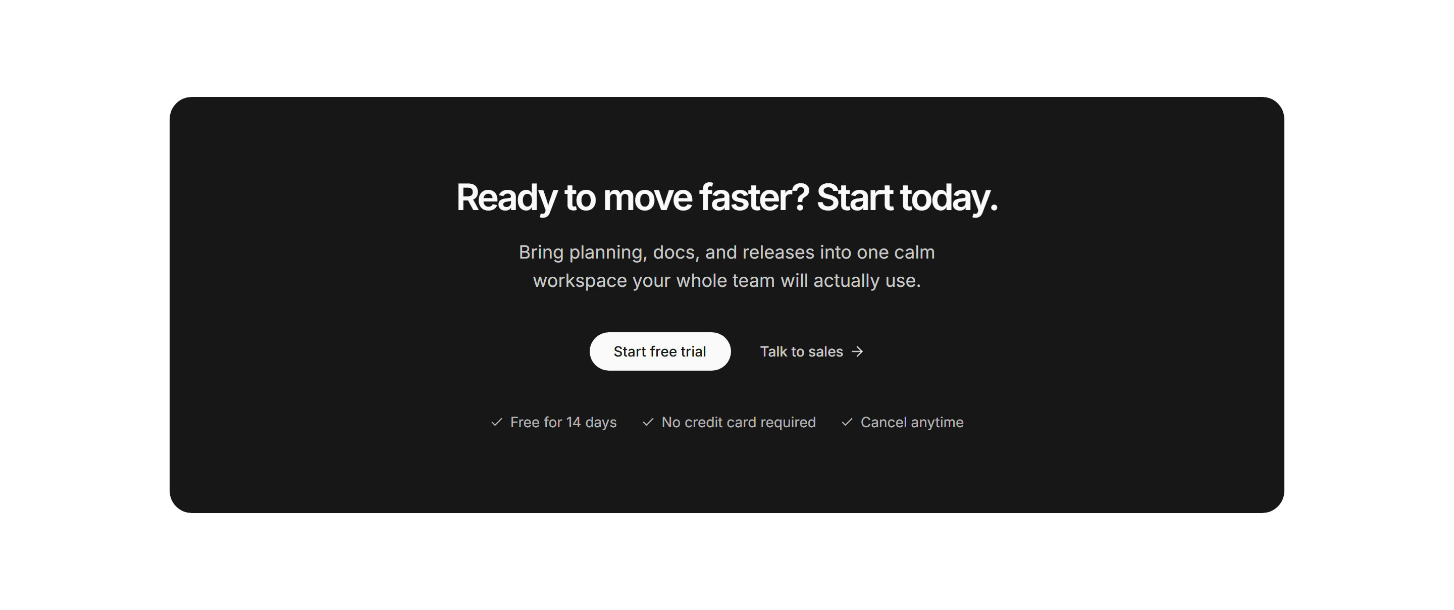 Marketing CTA: Dual CTA Banner