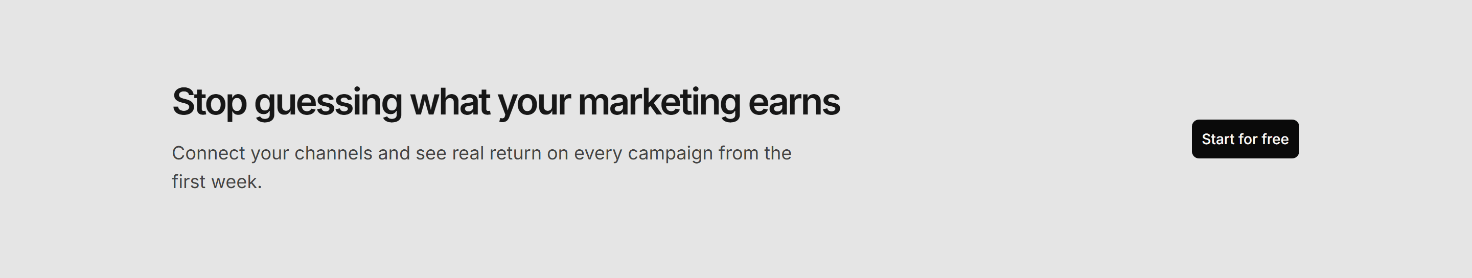 Marketing CTA: Full Bleed Band