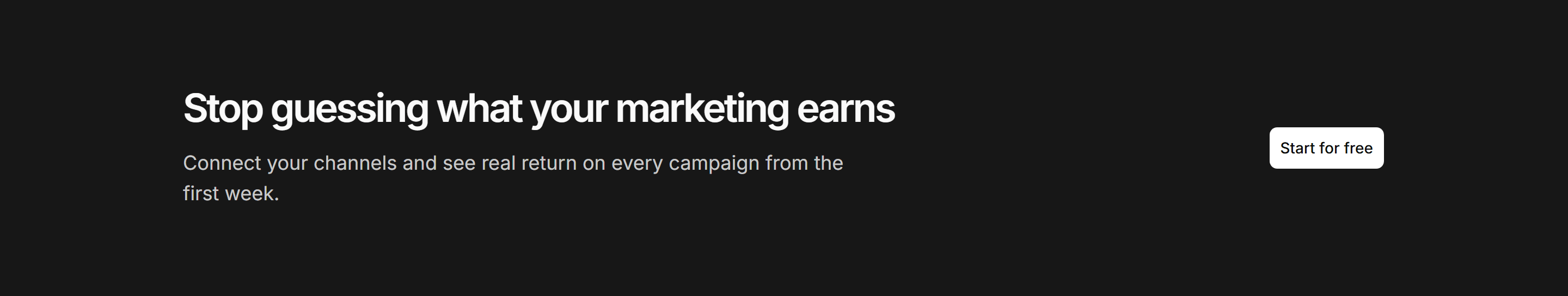 Marketing CTA: Full Bleed Band