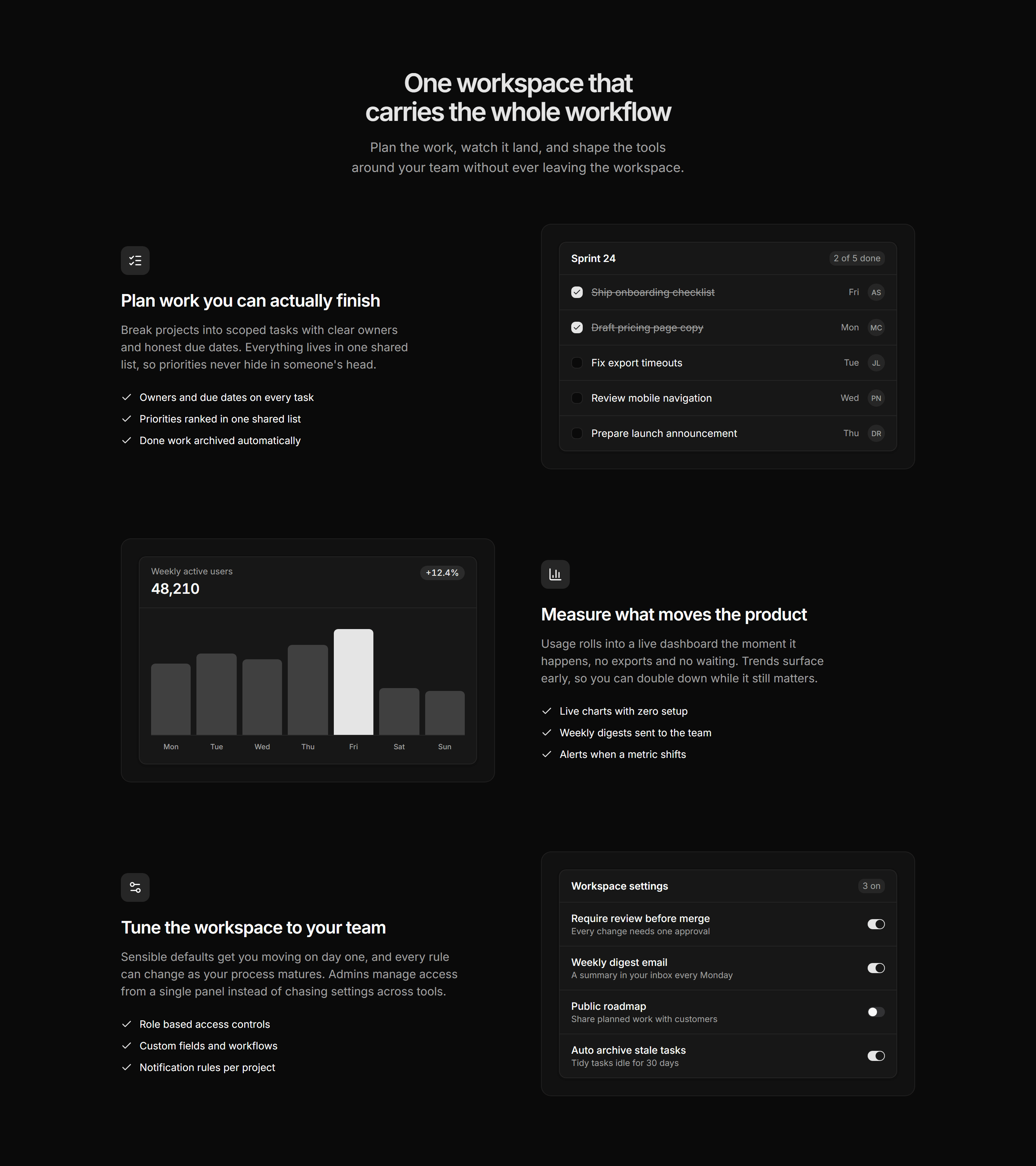 Marketing Feature: Alternating Rows