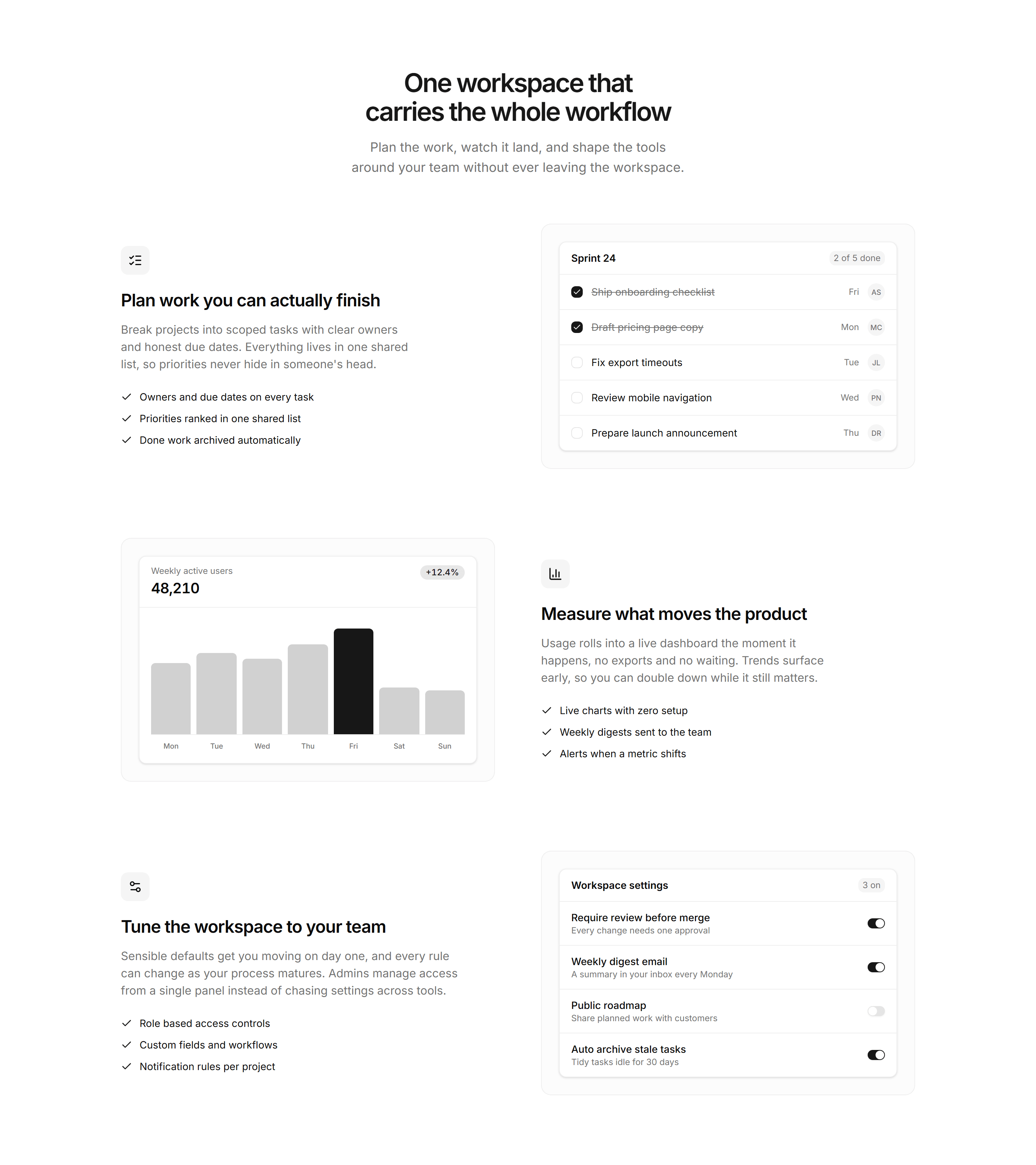 Marketing Feature: Alternating Rows