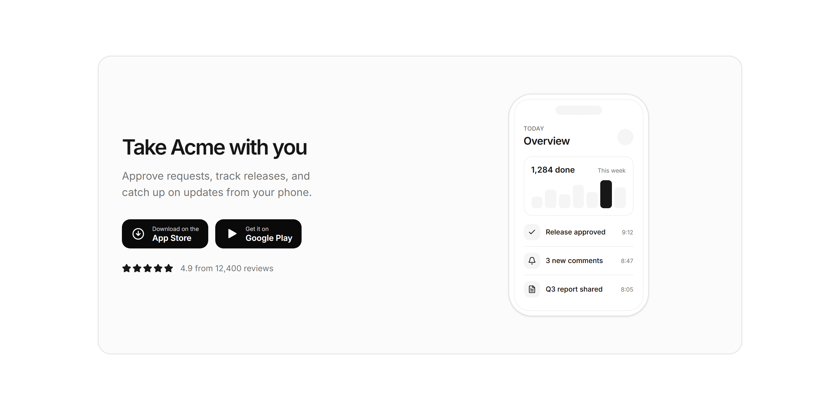 Marketing Mobile App: App Download