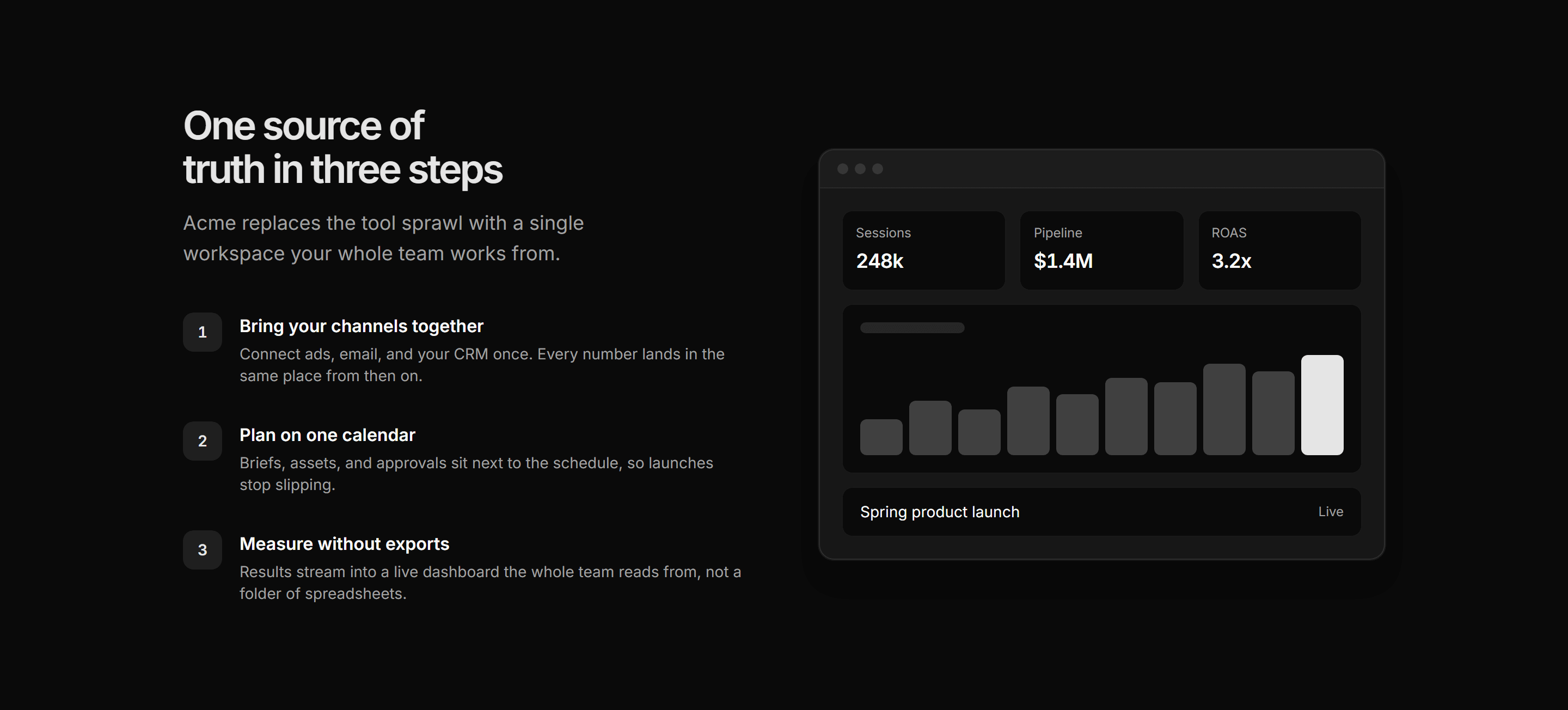 Marketing How It Work: Split Steps With Mockup