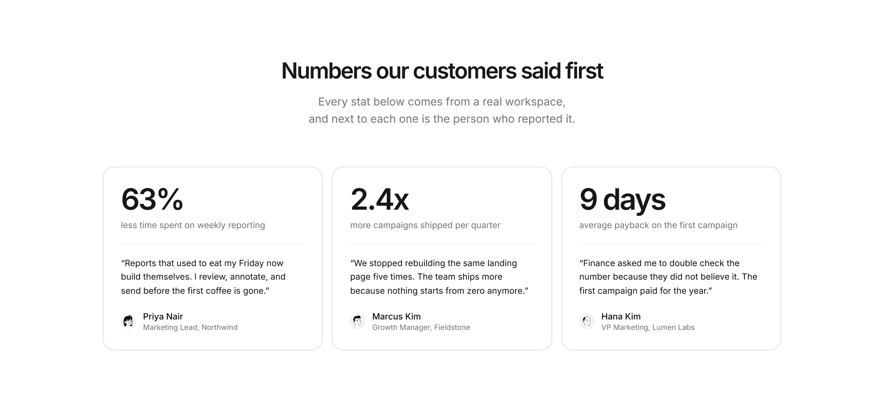 Marketing Stat: Stats With Quotes